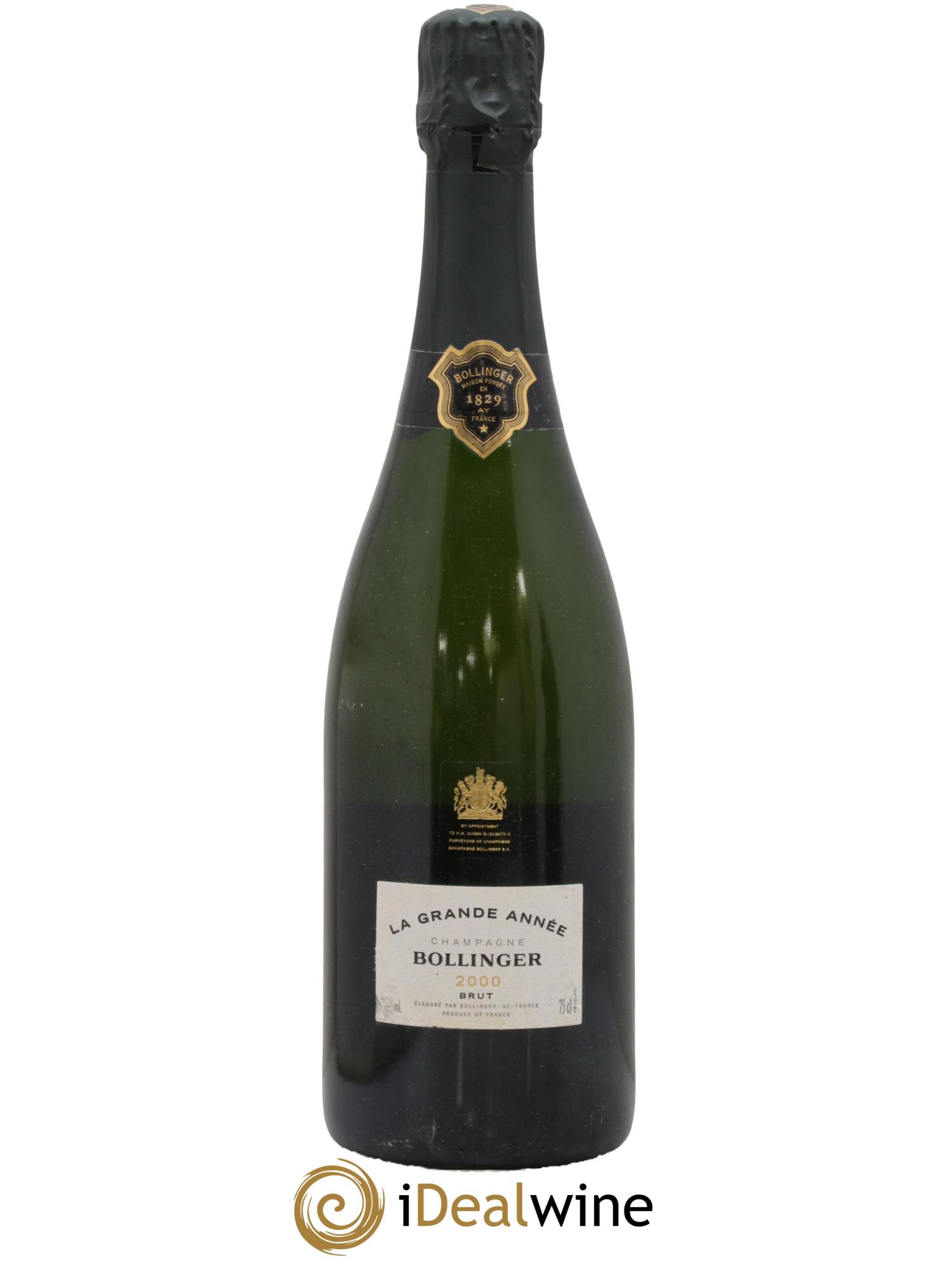 Grande Année Brut Bollinger 2000 - Lot of 1 bottle - 0