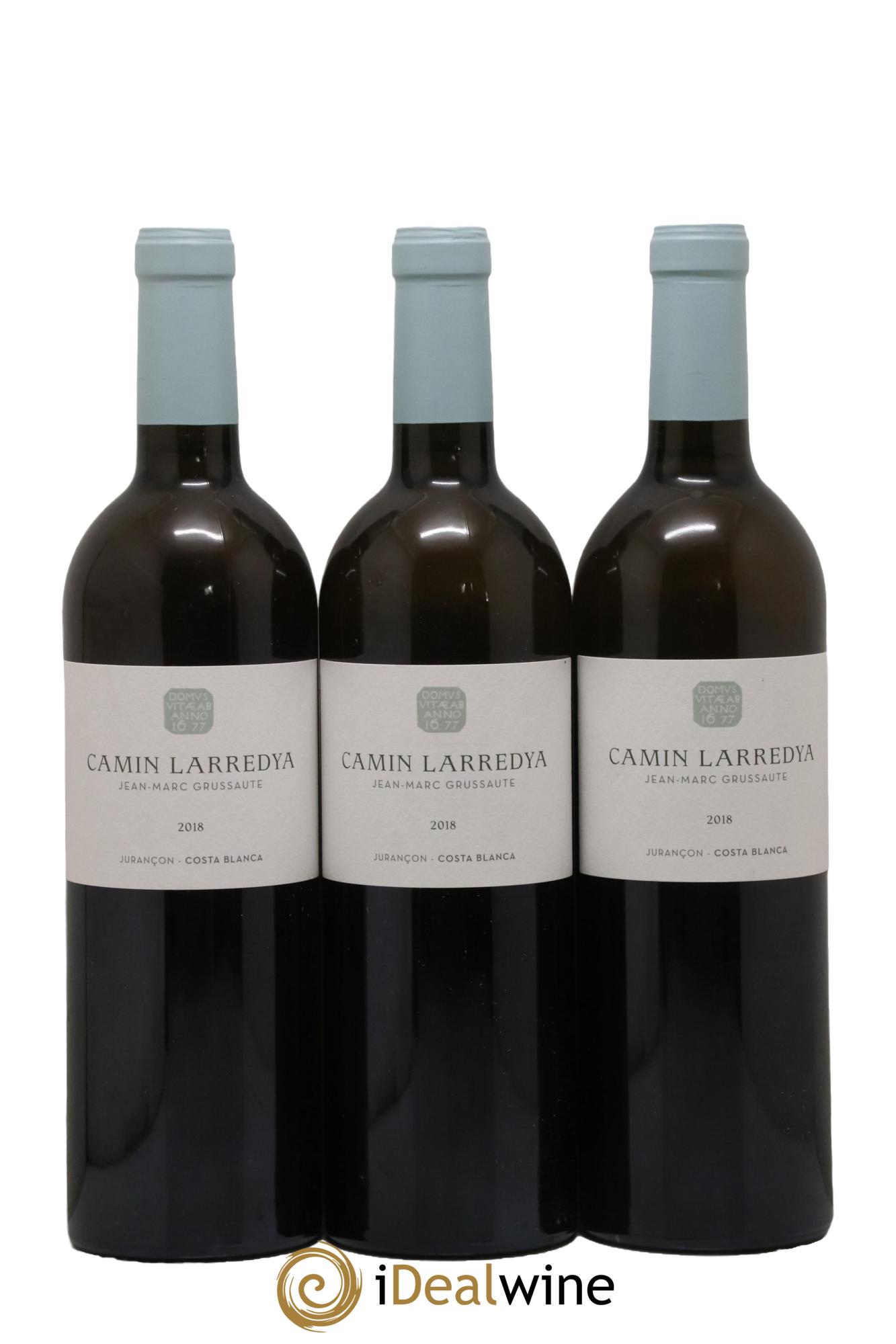 Jurançon sec Costa Blanca  Camin Larredya  2018 - Lotto di 3 bottiglie - 0