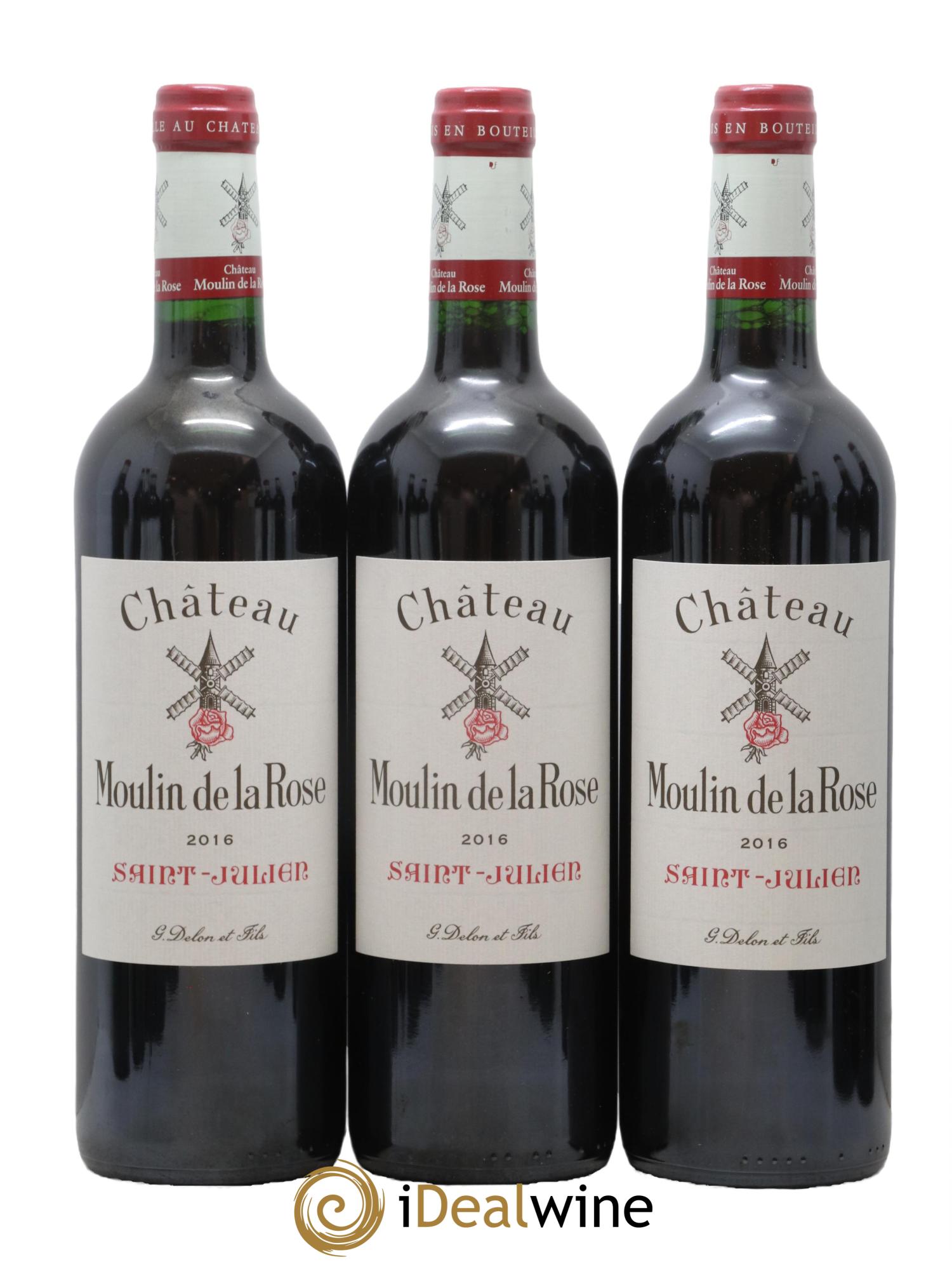 Château Moulin de la Rose Cru Bourgeois 2016 - Lot de 12 bouteilles - 4