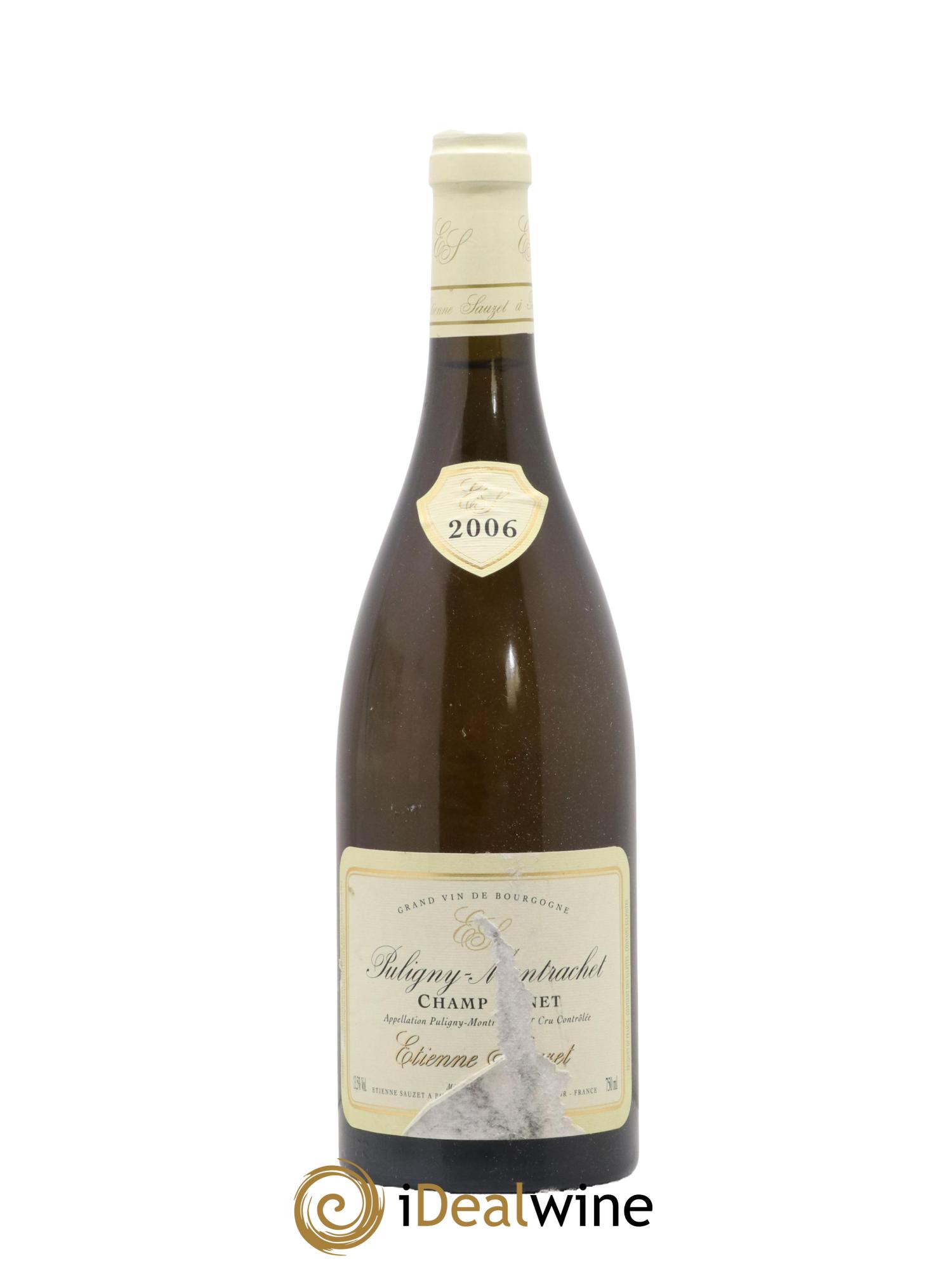 Puligny-Montrachet 1er Cru Champ Canet Etienne Sauzet 2006 - Posten von 1 Flasche - 0