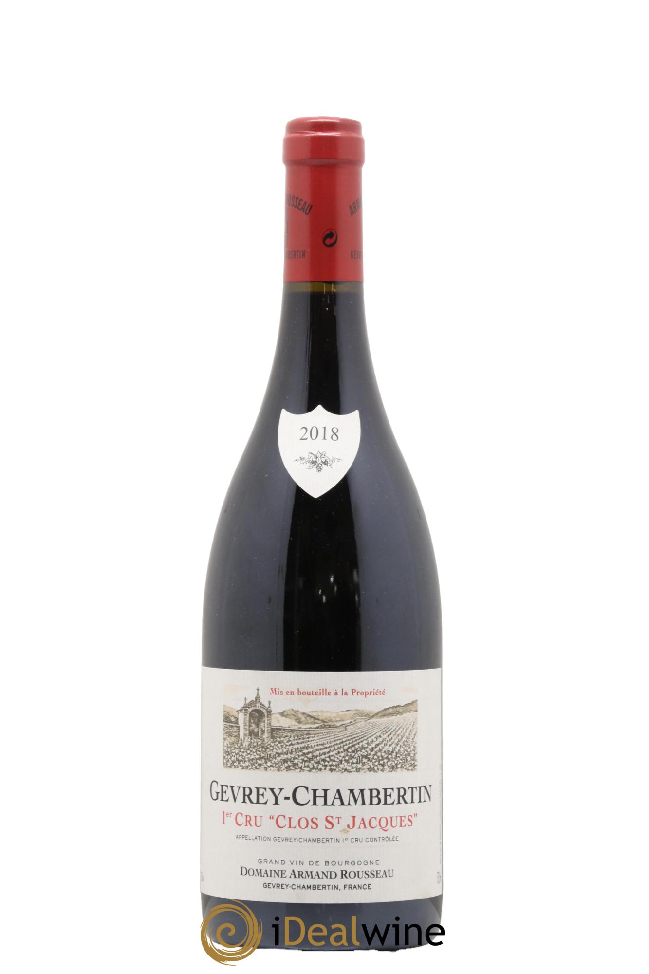 Gevrey-Chambertin 1er Cru Clos Saint-Jacques Armand Rousseau (Domaine) 2018 - Lotto di 1 bottiglia - 0