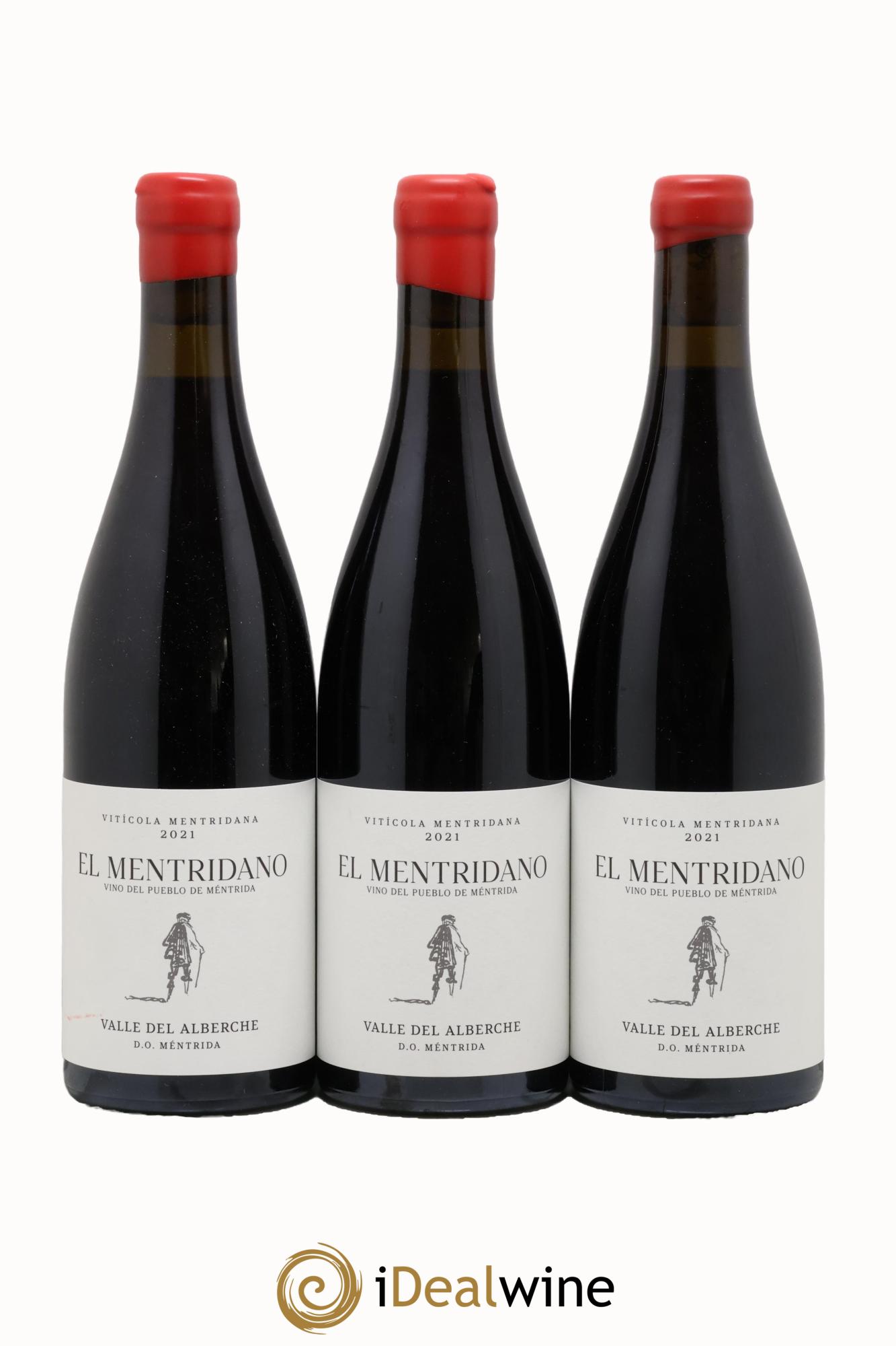 Mentridà DO Viticola Mentridana (anciennement Daniel Jimenez-Landi) El Mentridano 2021 - Lot de 3 bouteilles - 0