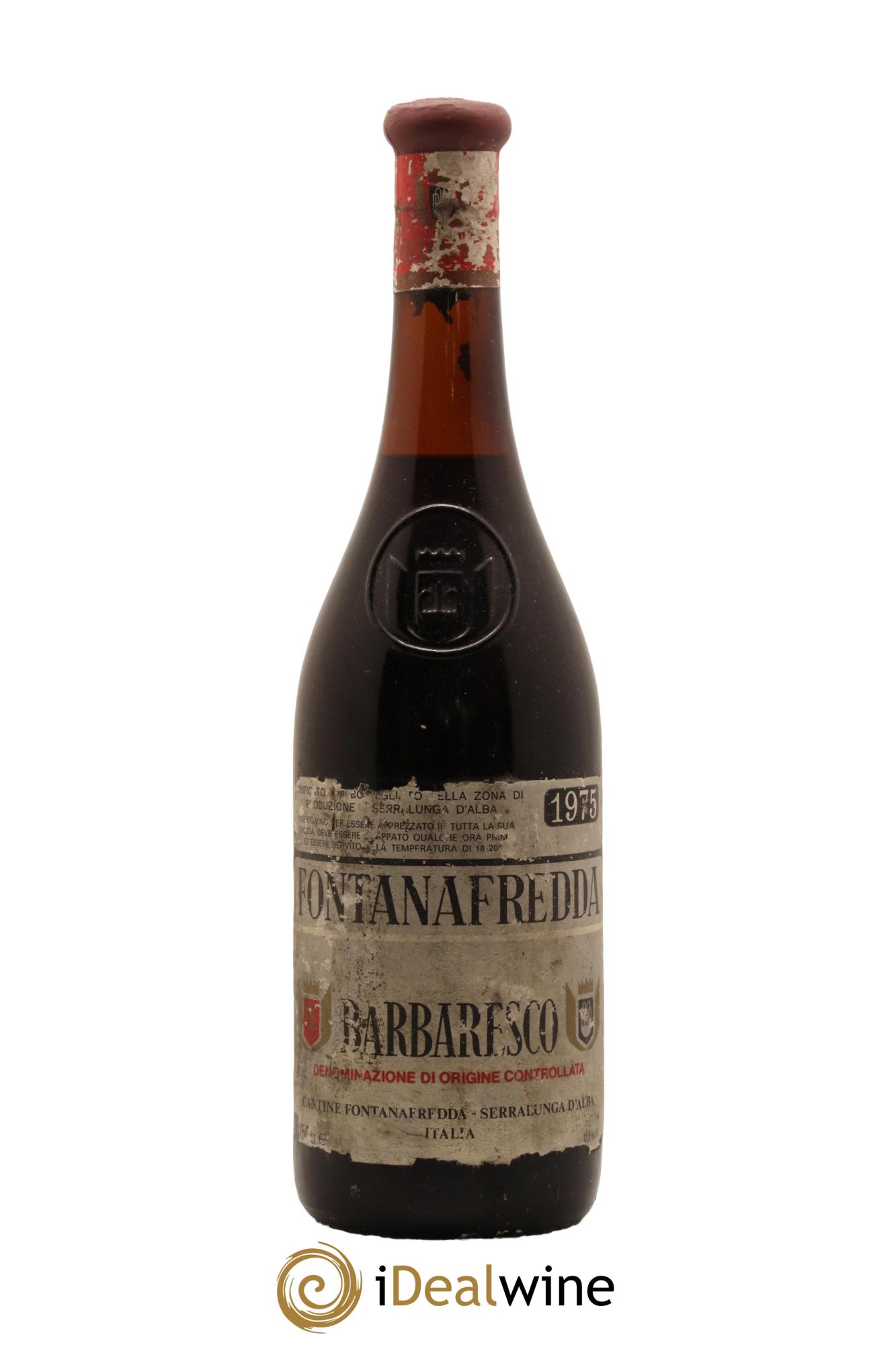 Barbaresco DOCG Fontanafredda 1975 - Lot de 1 bouteille - 0