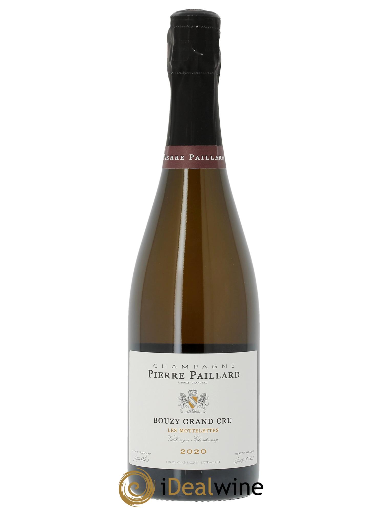 Les Mottelettes Bouzy Grand Cru Extra-Brut Pierre Paillard  2020 - Lot of 1 bottle - 0