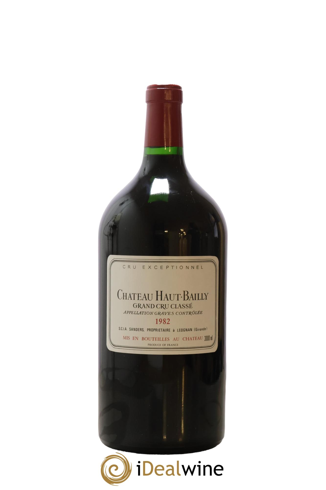 Château Haut-Bailly Cru Classé de Graves 1982 - Lot de 1 double magnum - 0