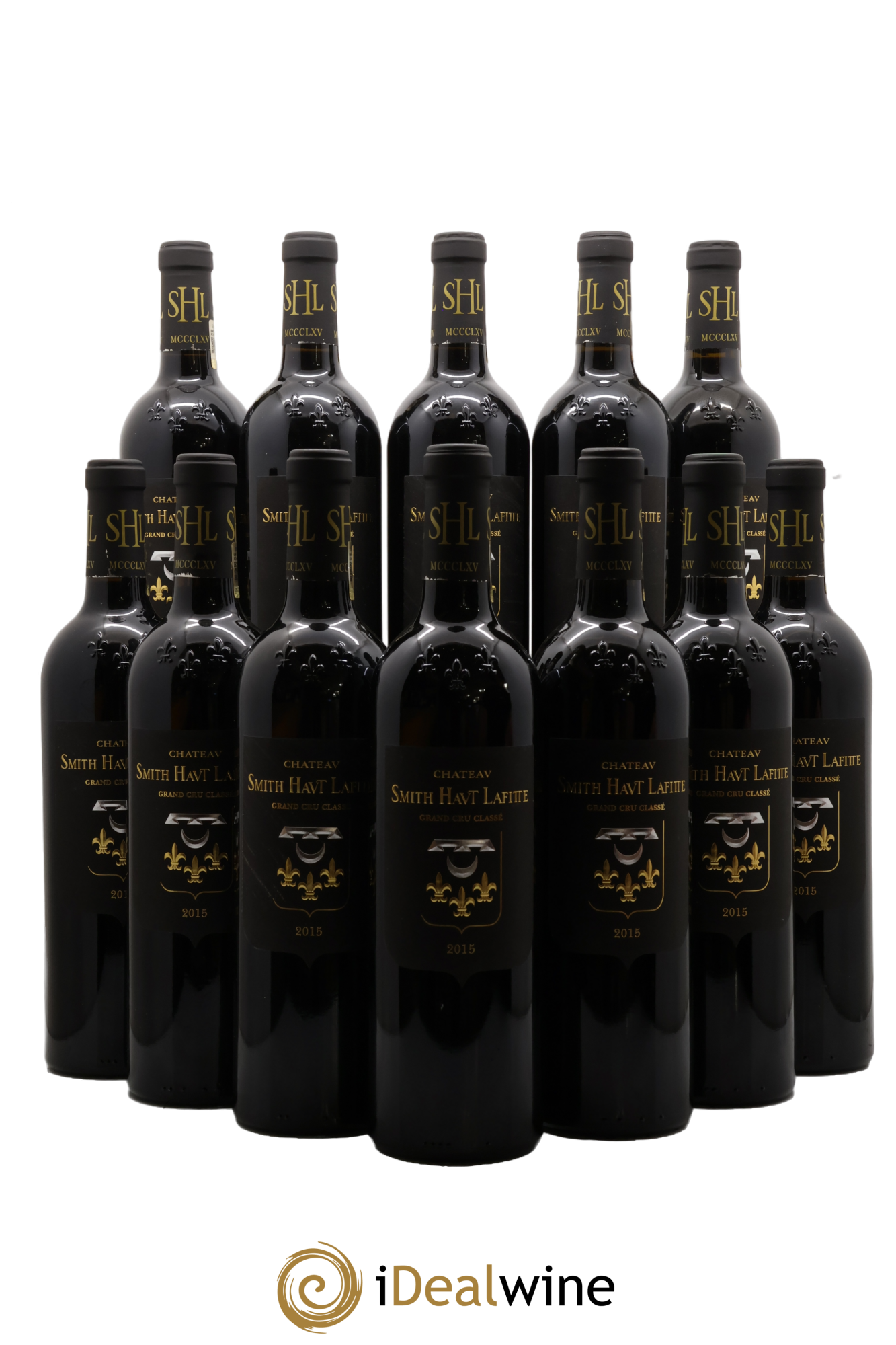 Château Smith Haut Lafitte Cru Classé de Graves 2015 - Posten von 12 Flaschen - 0