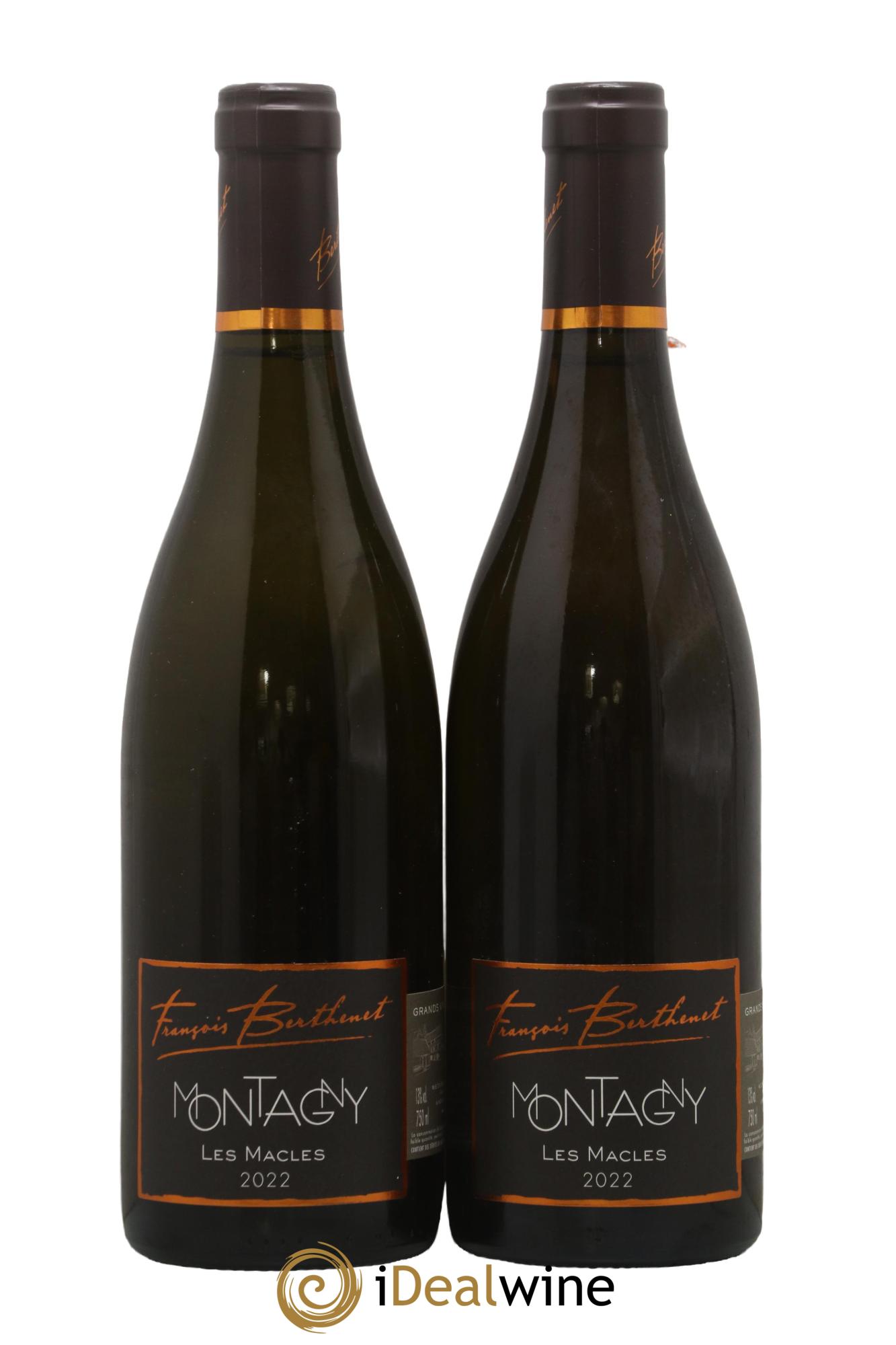 Montagny Les Mâcles Domaine Berthenet 2022 - Lot de 2 bouteilles - 0