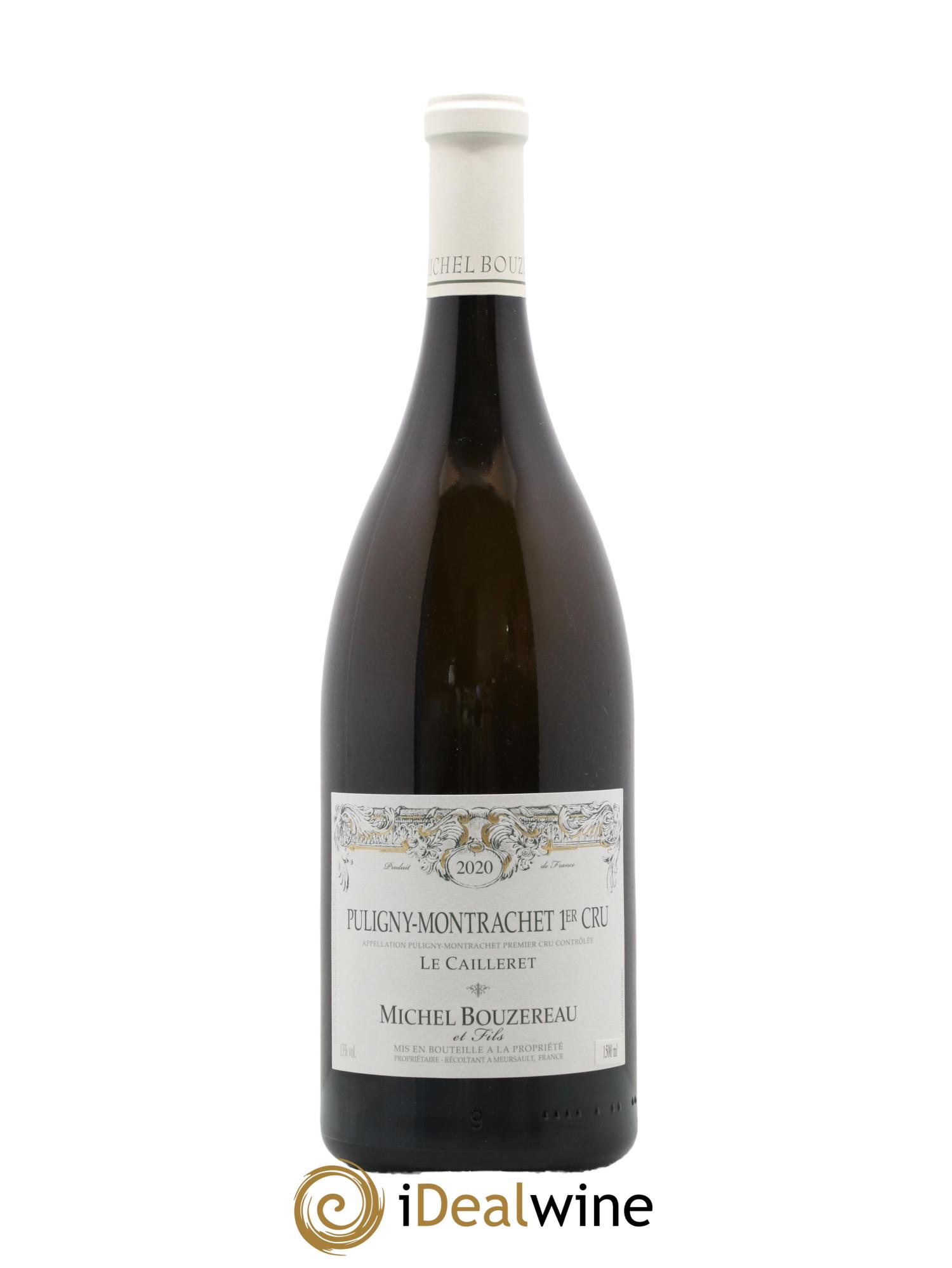 Puligny-Montrachet 1er Cru Le Cailleret Michel Bouzereau et Fils (Domaine) 2020 - Lot de 1 magnum - 0