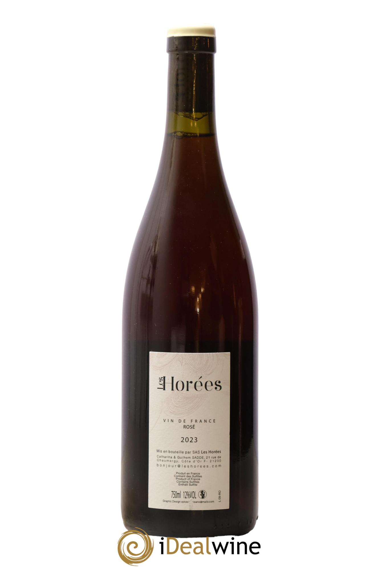 Bourgogne Rosé Bonheur Les Horées 2023 - Lotto di 1 bottiglia - 1