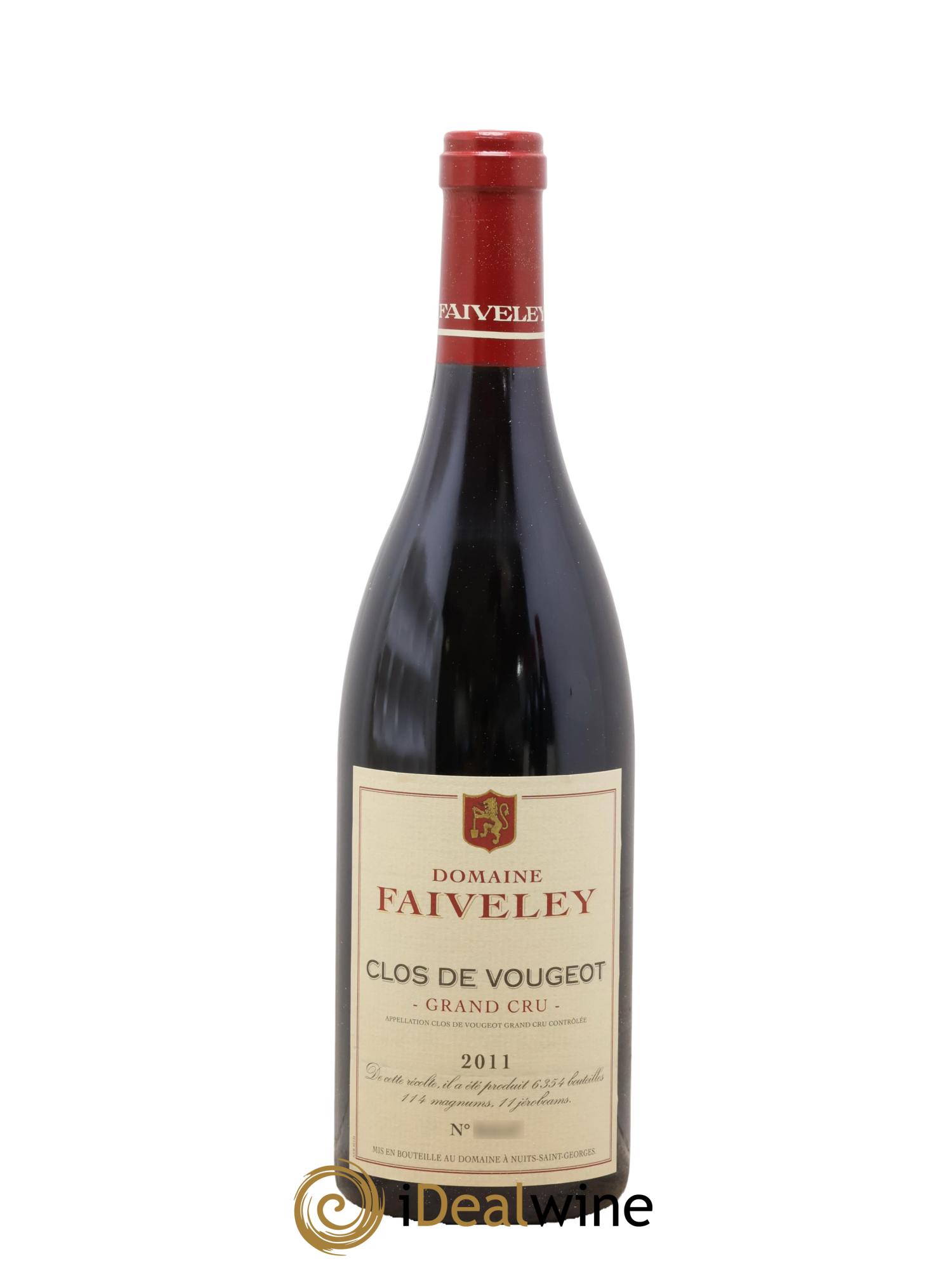 Clos de Vougeot Grand Cru Faiveley 2011 - Lotto di 1 bottiglia - 0