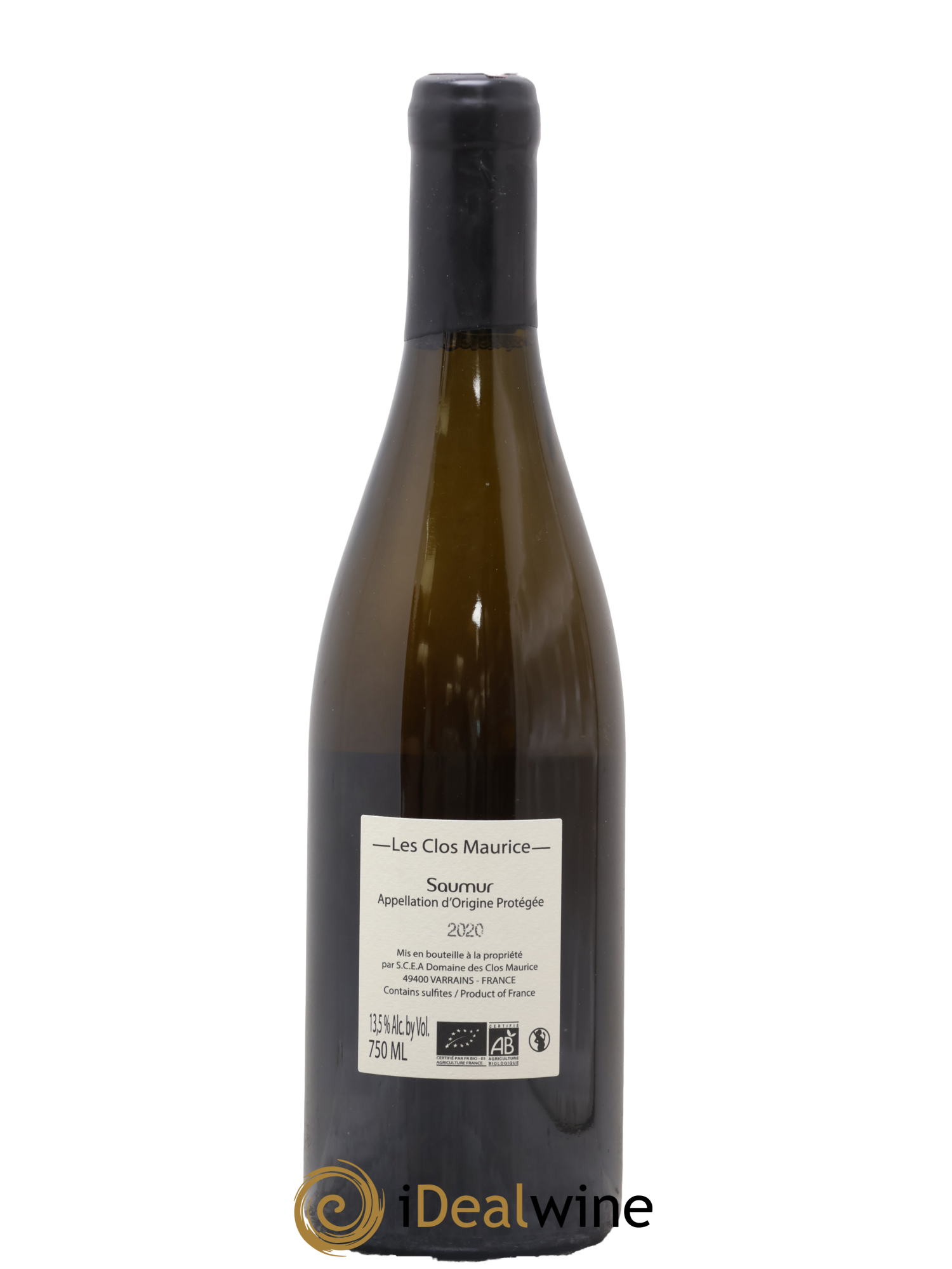 Saumur Bonneveaux Les Clos Maurice 2020 - Lot de 1 bouteille - 1