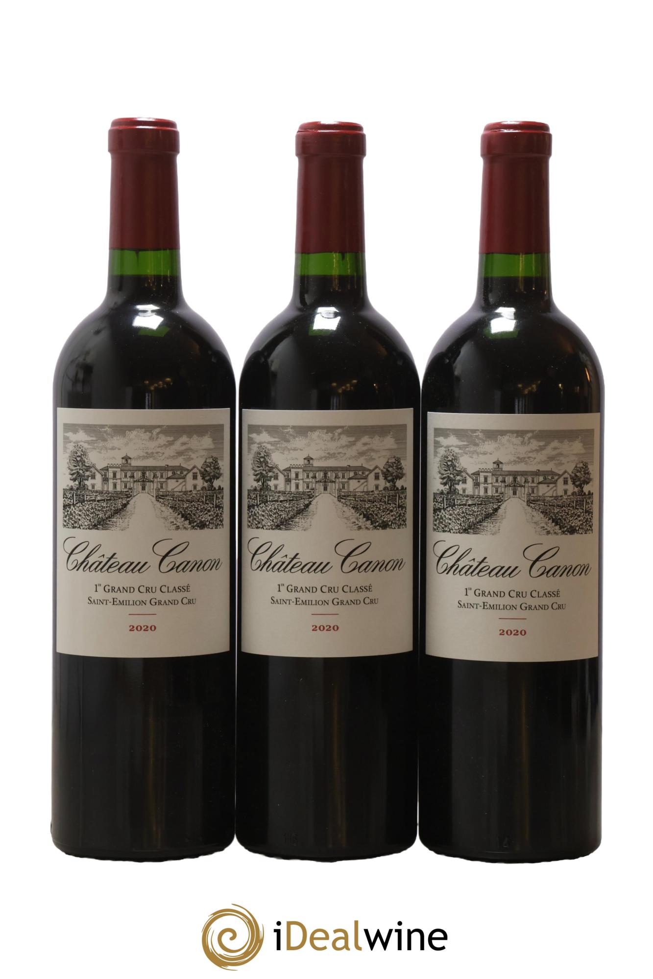Château Canon 1er Grand Cru Classé B 2020 - Lot de 6 bouteilles - 2