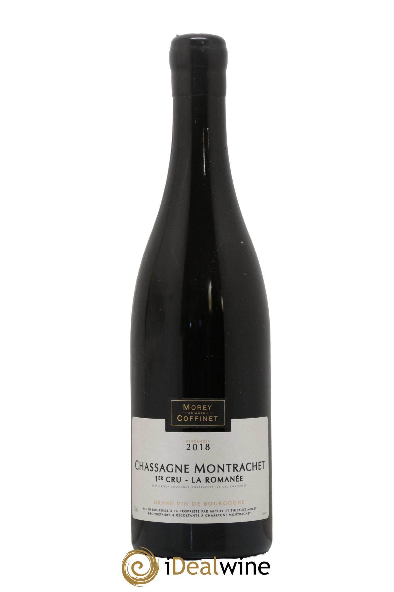 Chassagne-Montrachet 1er Cru La Romanée Morey-Coffinet (Domaine) 2018 - Lot de 1 bouteille - 0