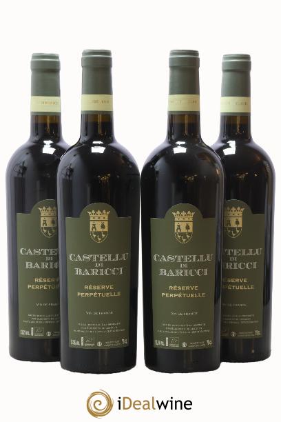 Vin de Corse Réserve Perpétuelle Castellu Di Baricci - Lotto di 4 bottiglie - 0