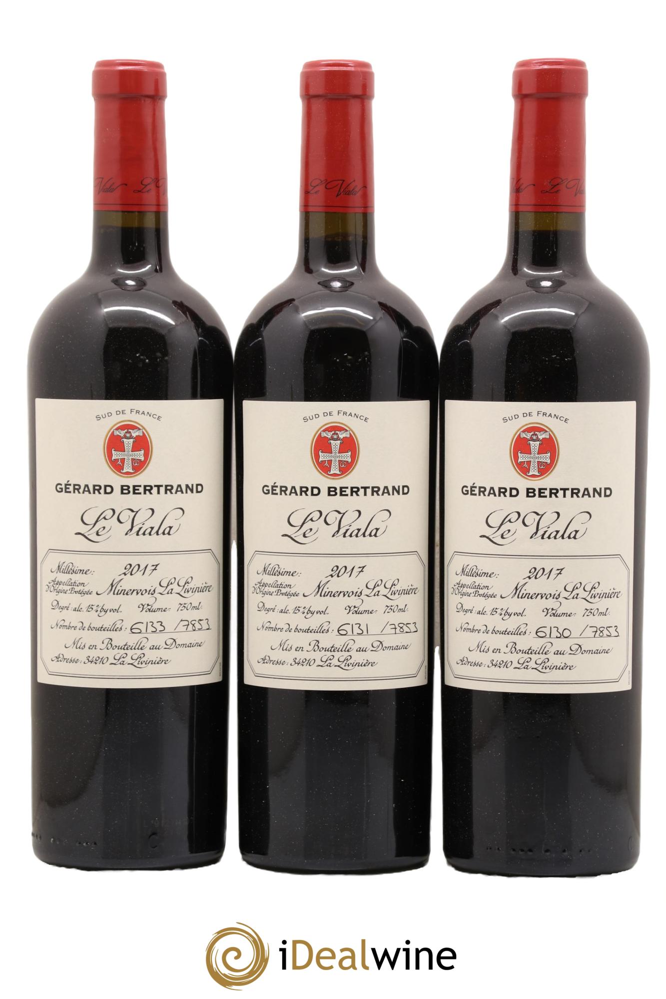Minervois La Livinière Le Viala Gérard Bertrand 2017 - Lot de 6 bouteilles - 2