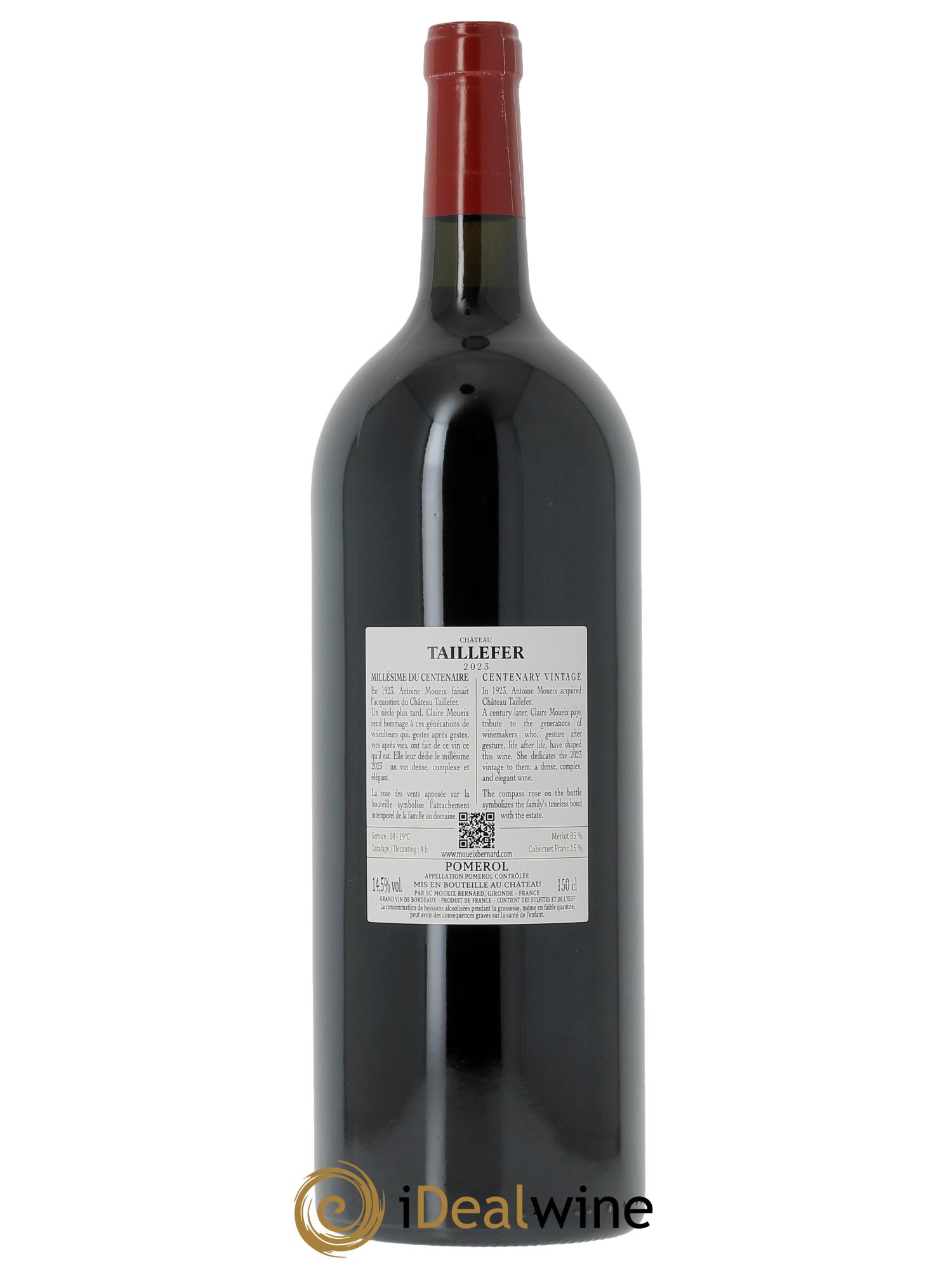 Château Taillefer  2023 - Lot de 1 magnum - 1