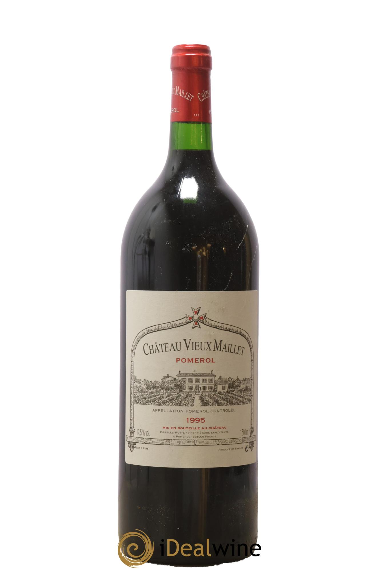 Château Vieux Maillet 1995 - Lot of 1 magnum - 0