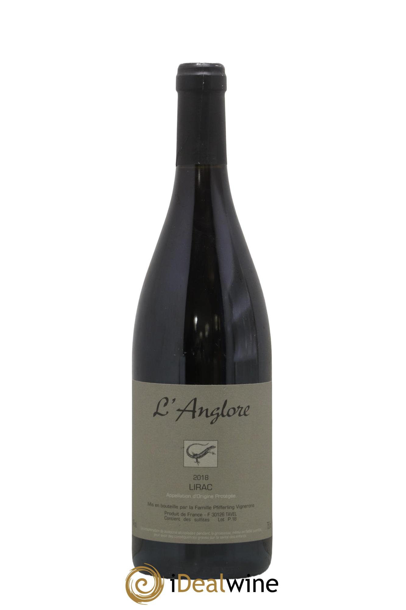 Lirac L'Anglore 2018 - Lot de 1 bouteille - 0