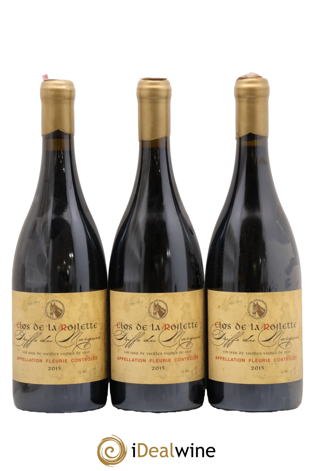 Fleurie Clos de la Roilette 2015 - Lot de 3 bouteilles - 0