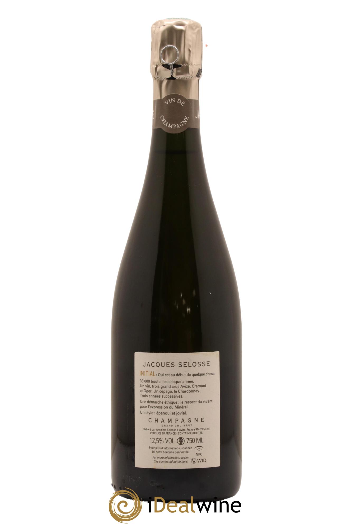 Initial Brut Jacques Selosse - Lot de 1 bouteille - 1