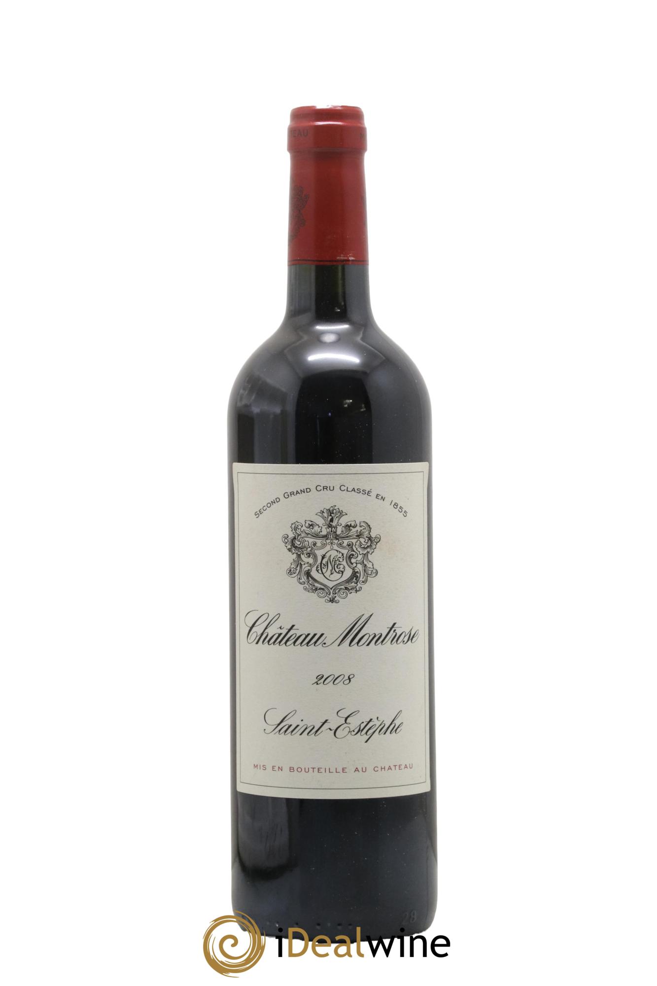 Château Montrose 2ème Grand Cru Classé 2008 - Posten von 1 Flasche - 0