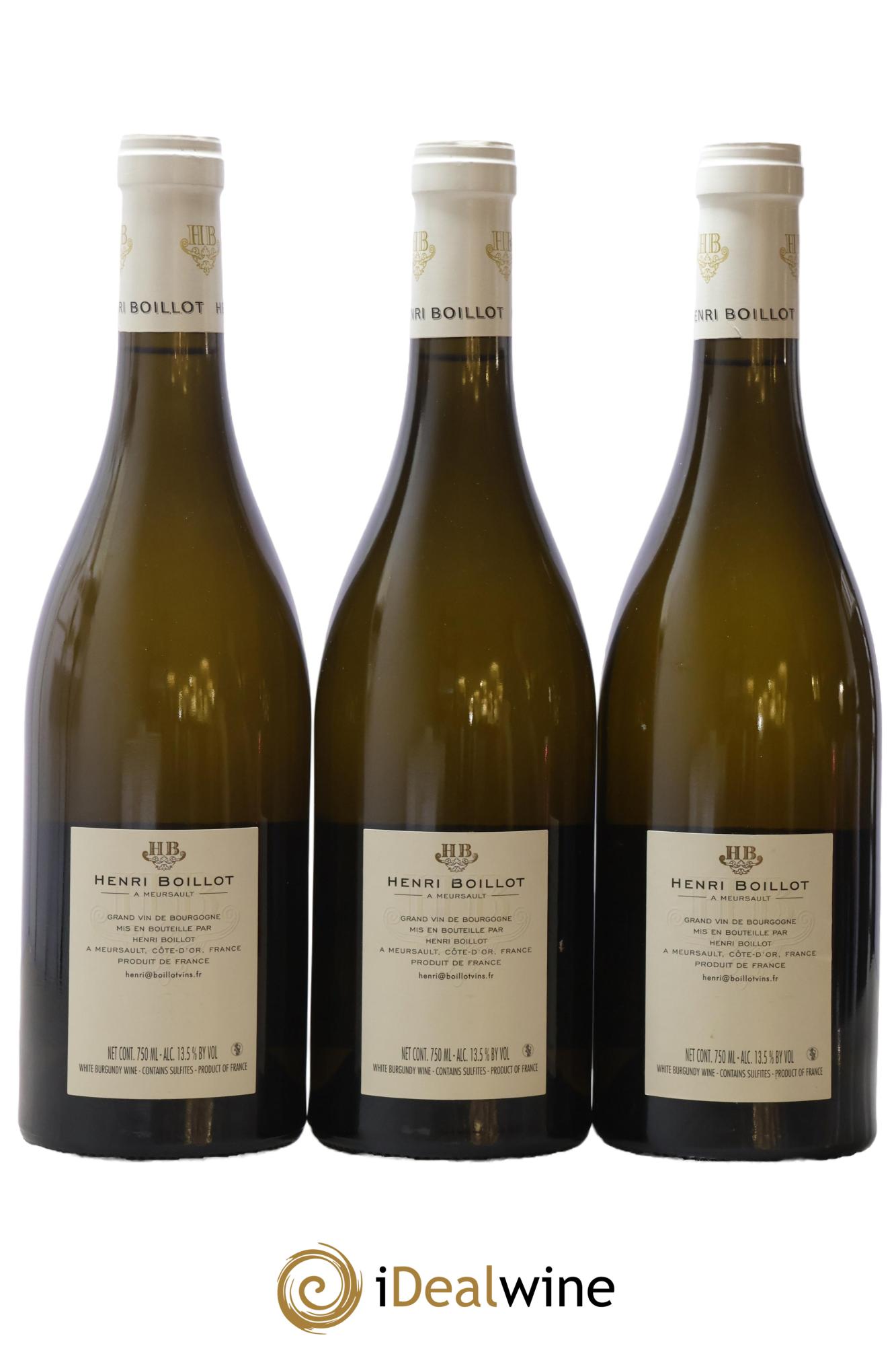 Puligny-Montrachet 1er Cru Clos de la Mouchère Henri Boillot (Domaine) 2014 - Lotto di 3 bottiglie - 1