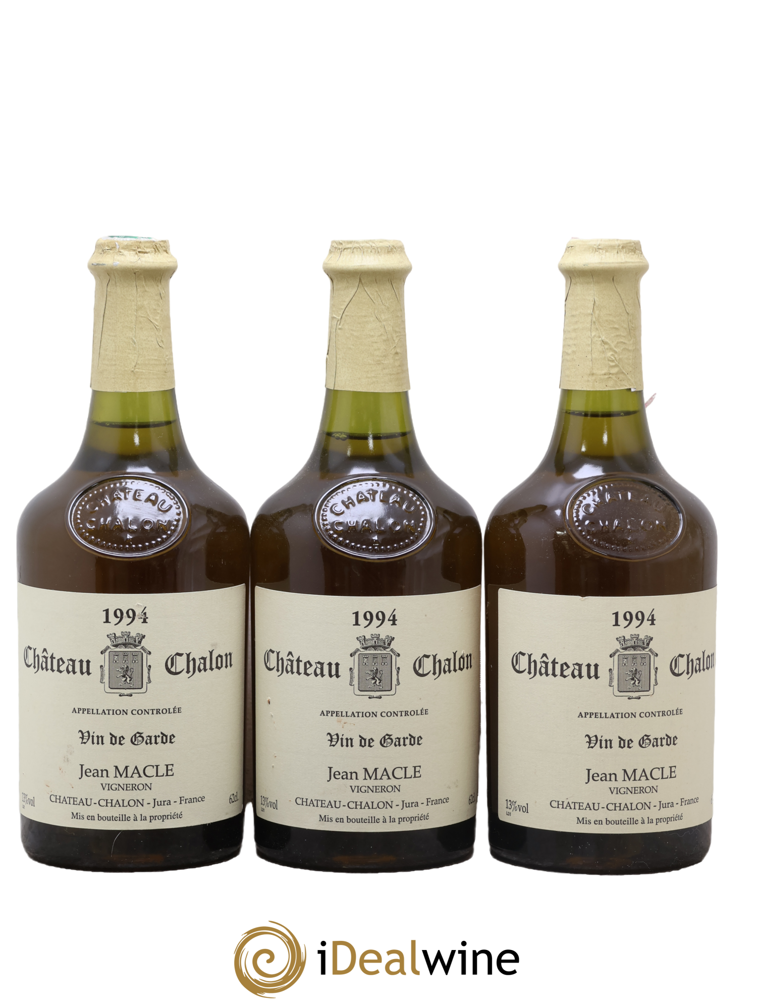 Château-Chalon Jean Macle 1994 - Lotto di 3 clavelin - 0