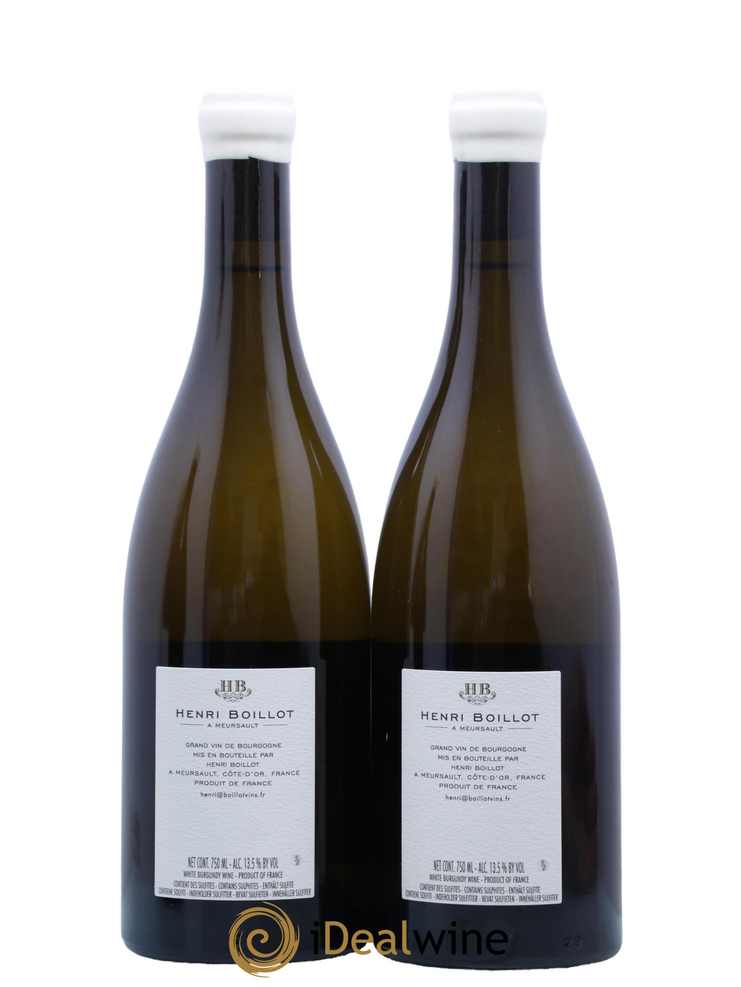 Meursault 1er Cru Les Genevrières Henri Boillot (Domaine) 2021 - Lot de 2 bouteilles - 1