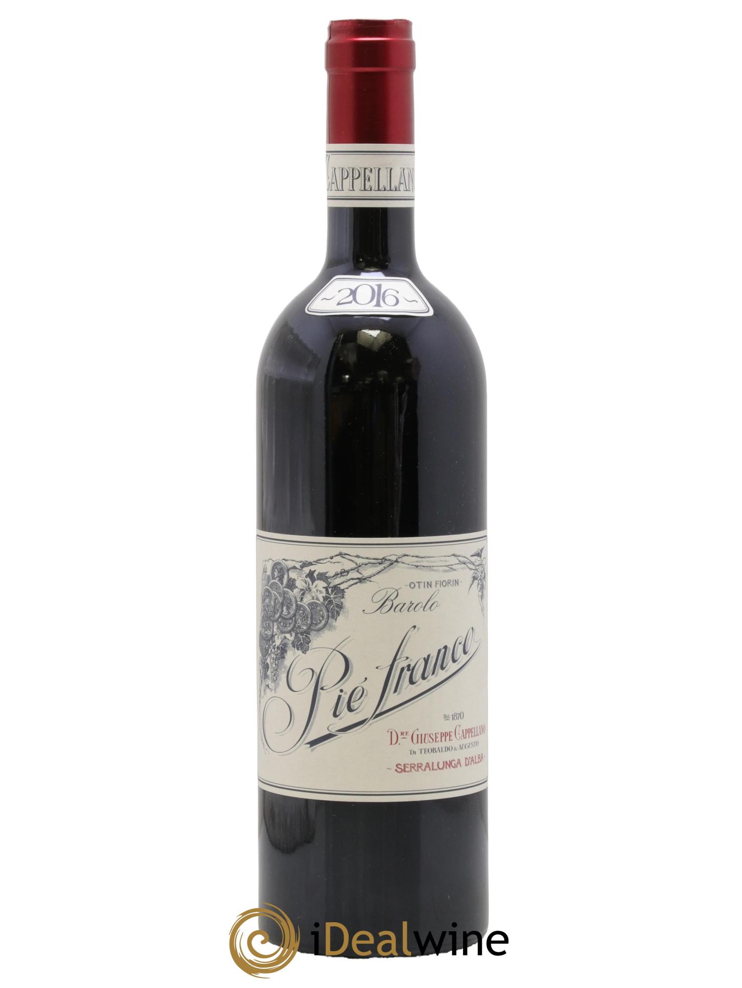 Barolo DOCG Pié Franco Cappellano 2016 - Lot of 1 bottle - 0