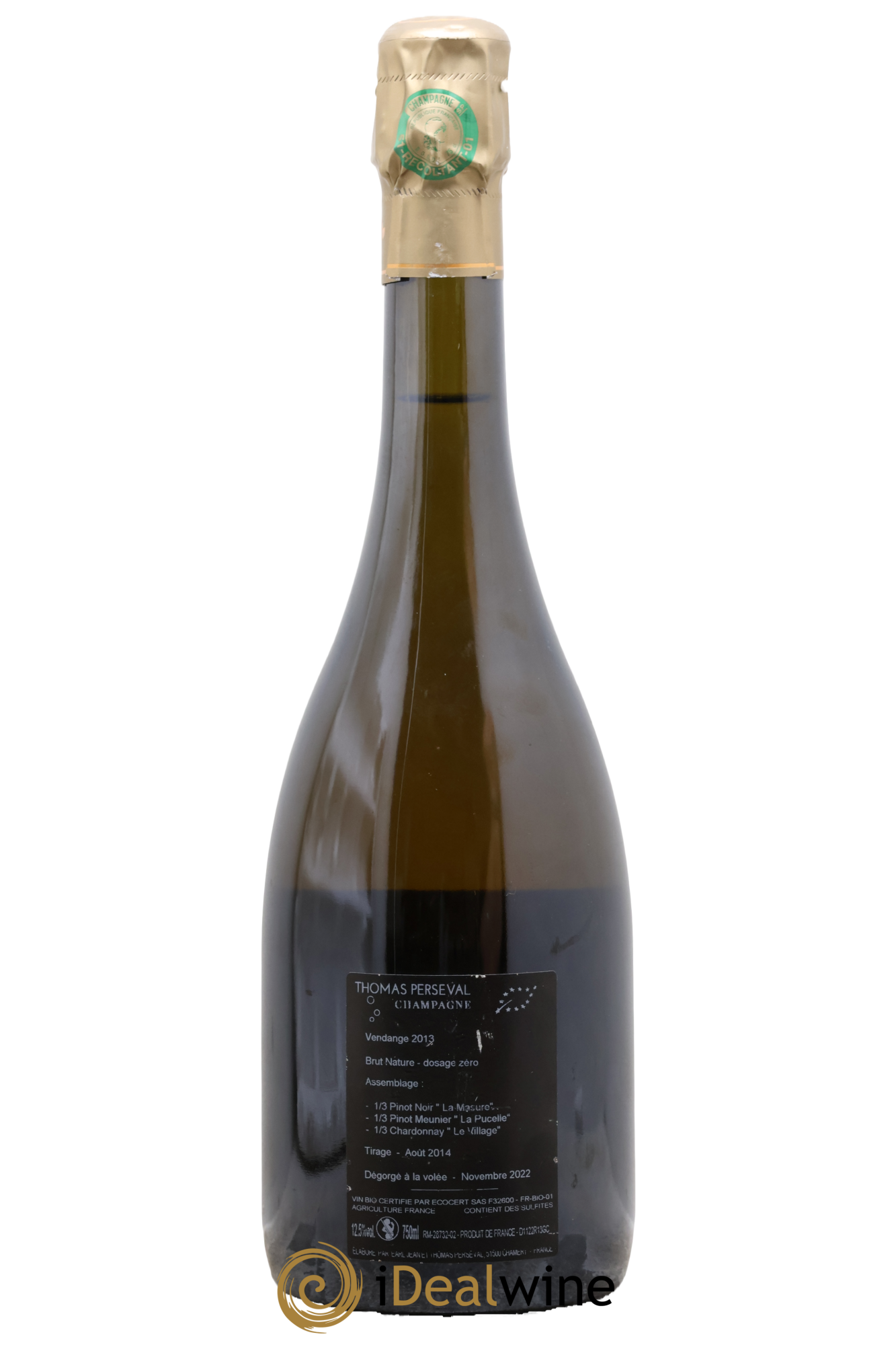 Grande Cuvée Thomas Perseval 2013 - Lot de 1 bouteille - 1