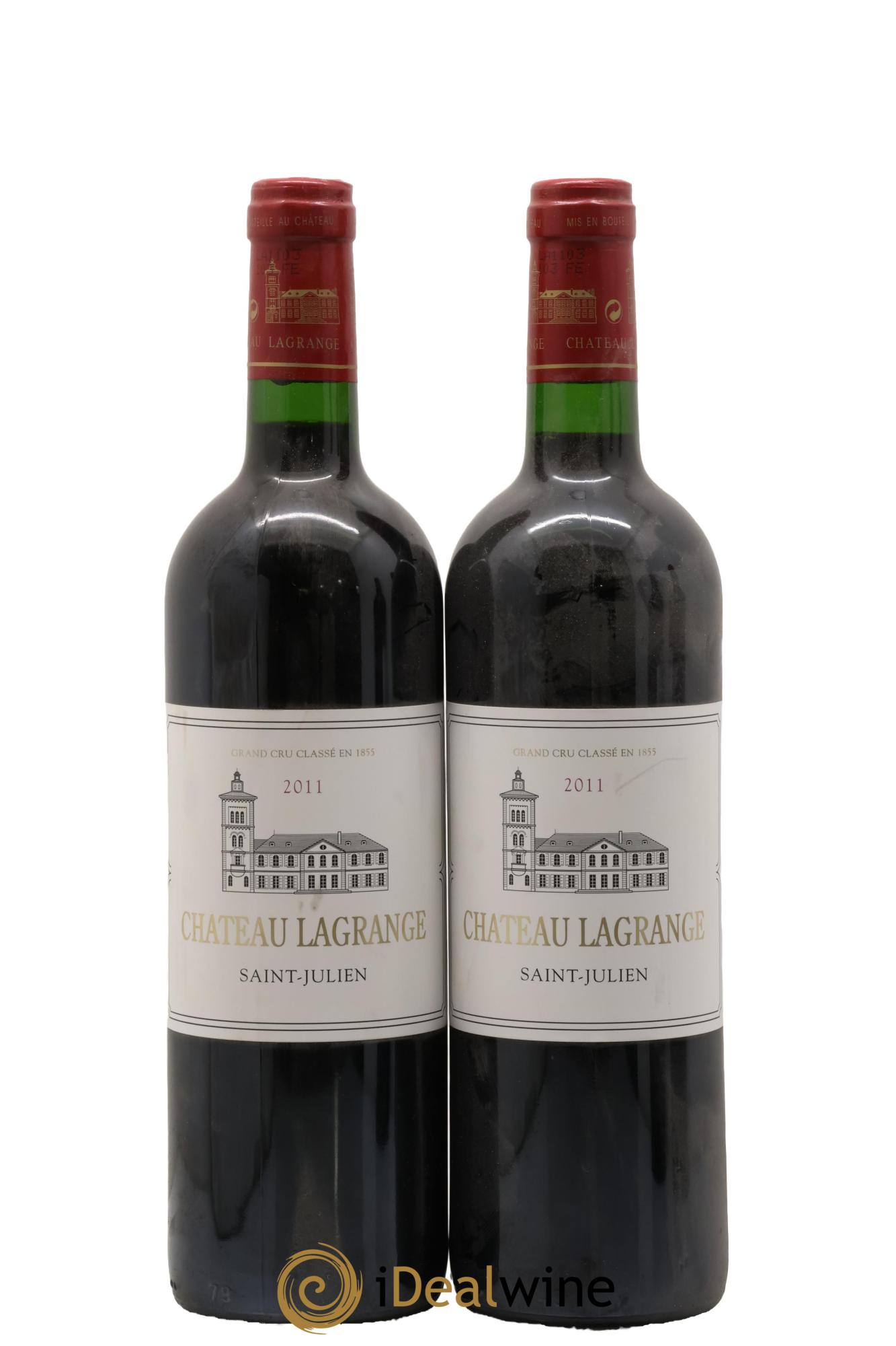 Château Lagrange 3ème Grand Cru Classé 2011 - Posten von 2 Flaschen - 0