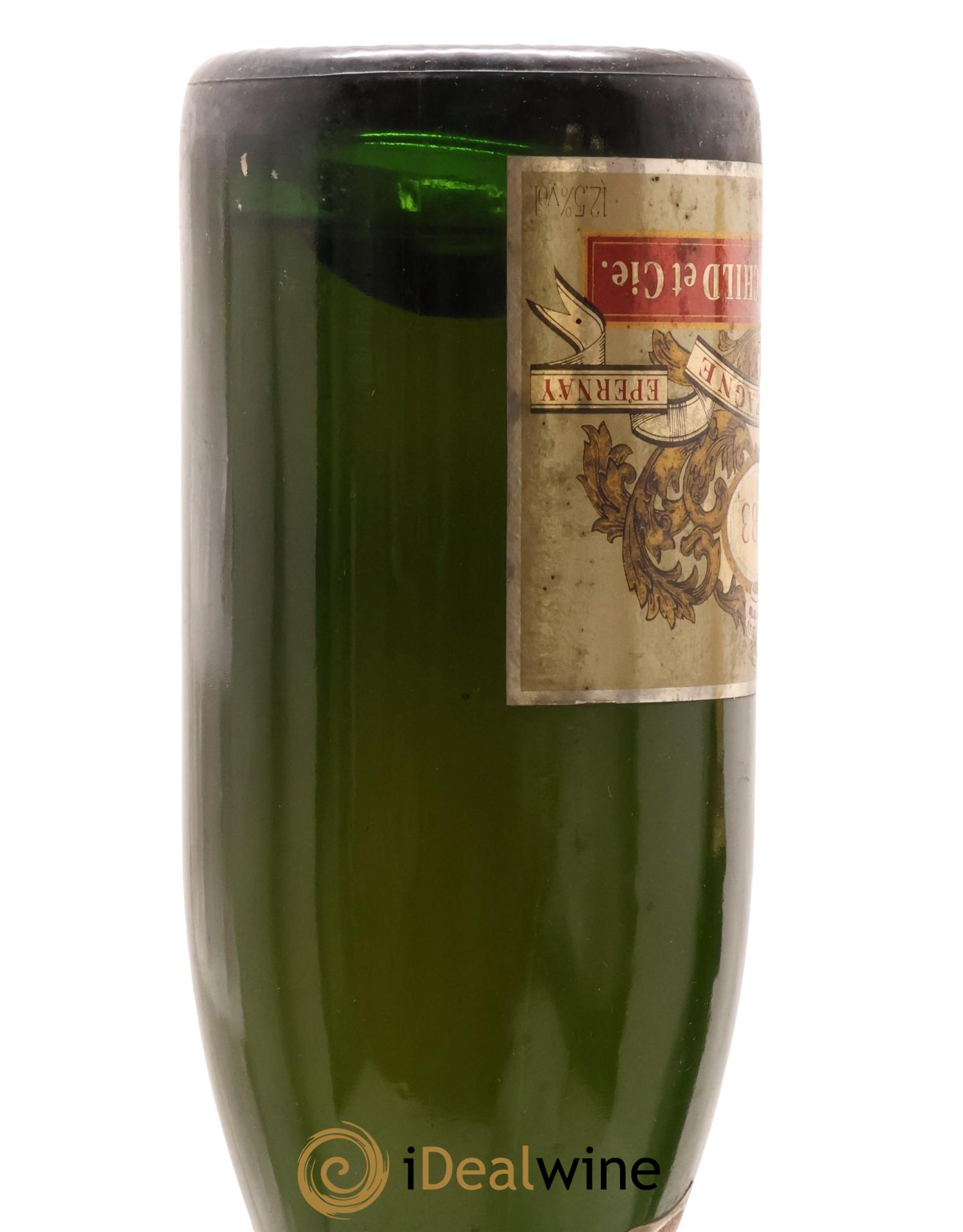 Champagne Brut Alfred Rothschild 1983 - Lot of 2 bottles - 1