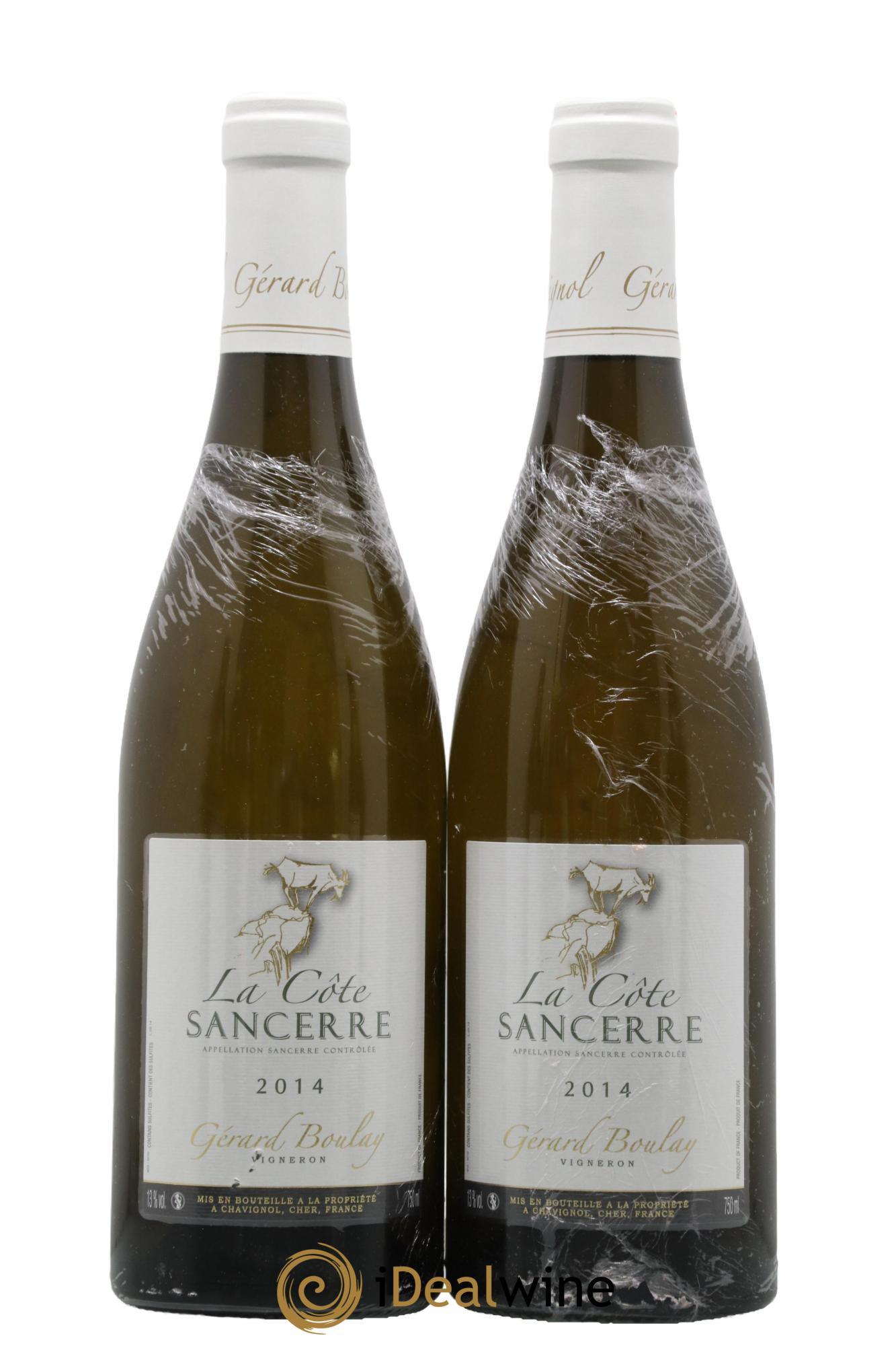 Sancerre La Côte Gérard Boulay 2014 - Lot de 2 bouteilles - 0