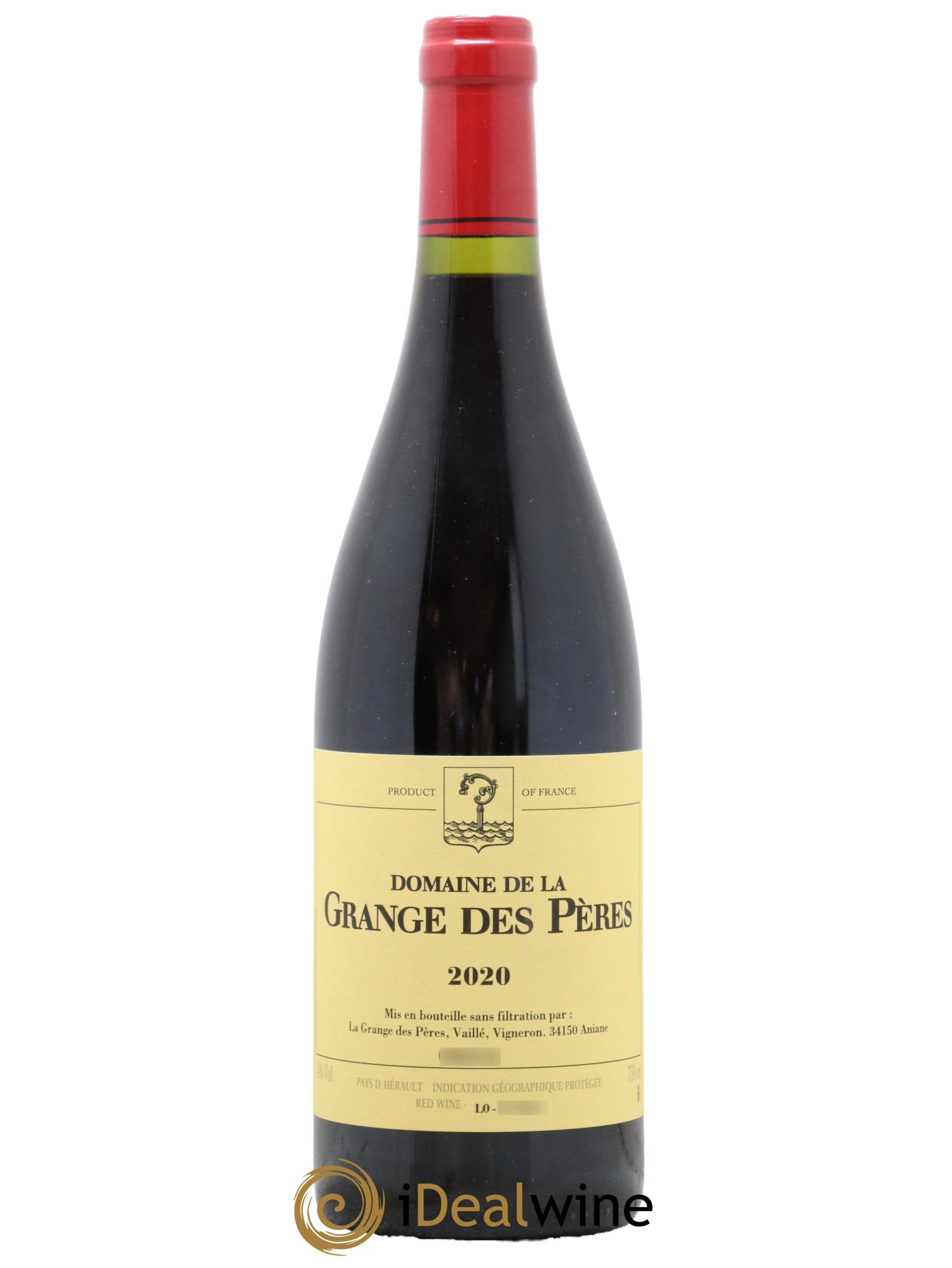 Pays d'Hérault Grange des Pères Laurent Vaillé 2020 - Lot de 1 bouteille - 0