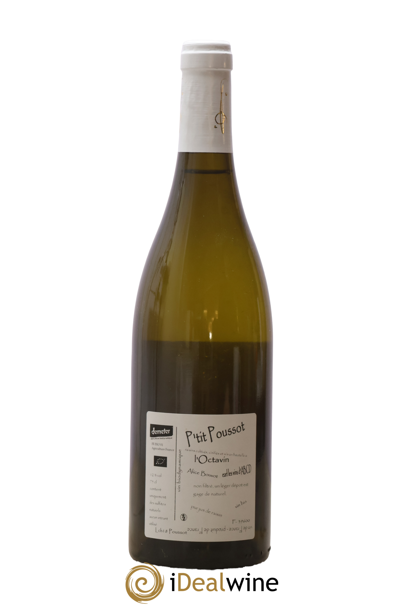 Vin de France P'tit Poussot Domaine de l'Octavin Alice Bouvot 2018 - Lot of 1 bottle - 1