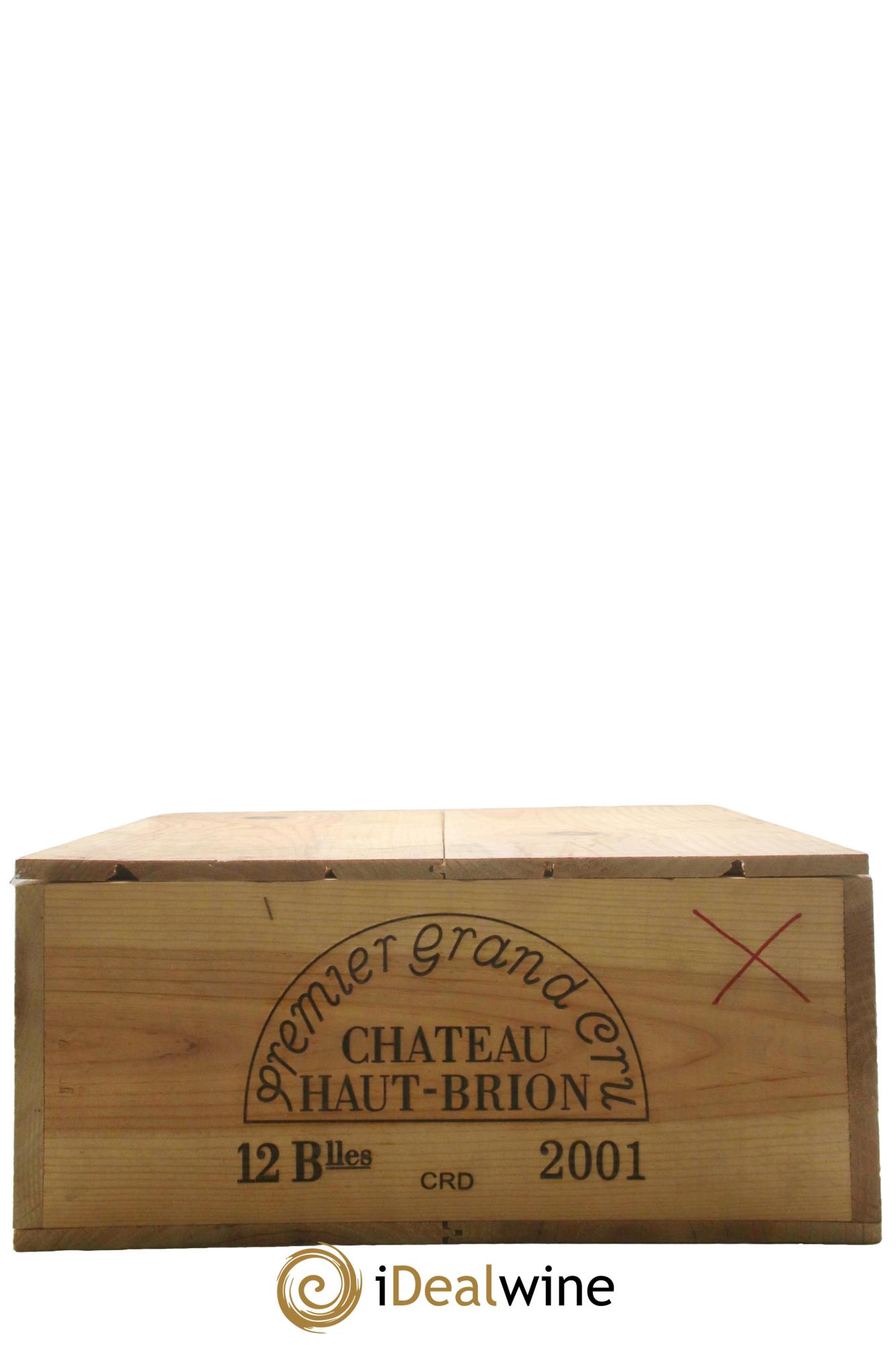 Château Haut Brion 1er Grand Cru Classé 2001 - Lot de 12 bouteilles - 6