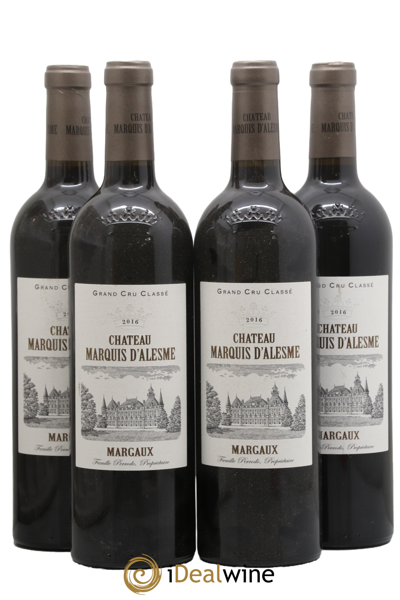 Château Marquis d'Alesme 2016 - Posten von 4 Flaschen - 0