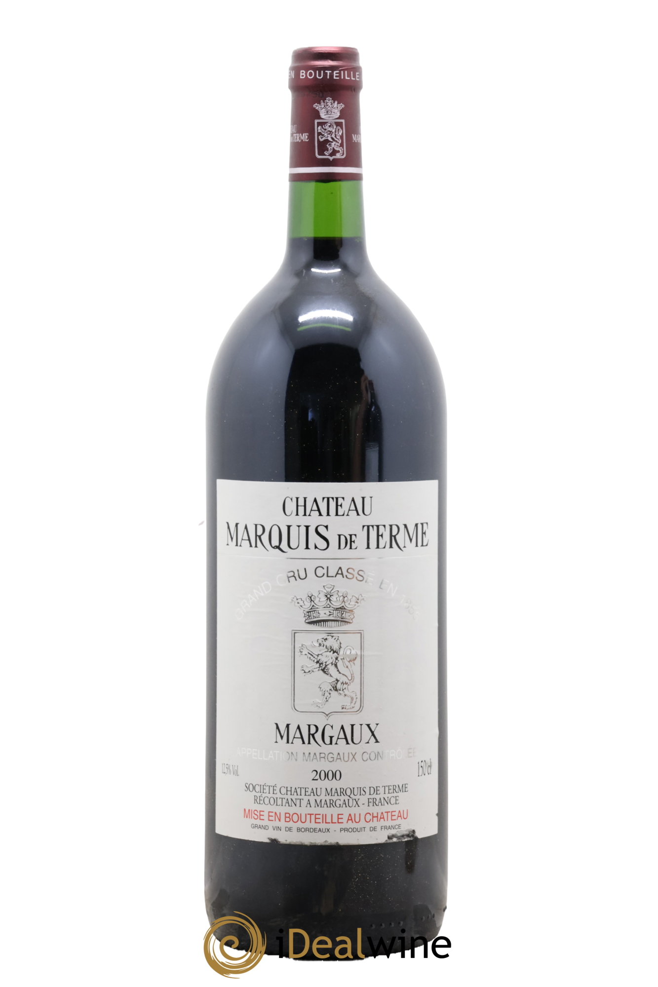 Château Marquis de Terme 4ème Grand Cru Classé 2000 - Lot of 1 magnum - 0