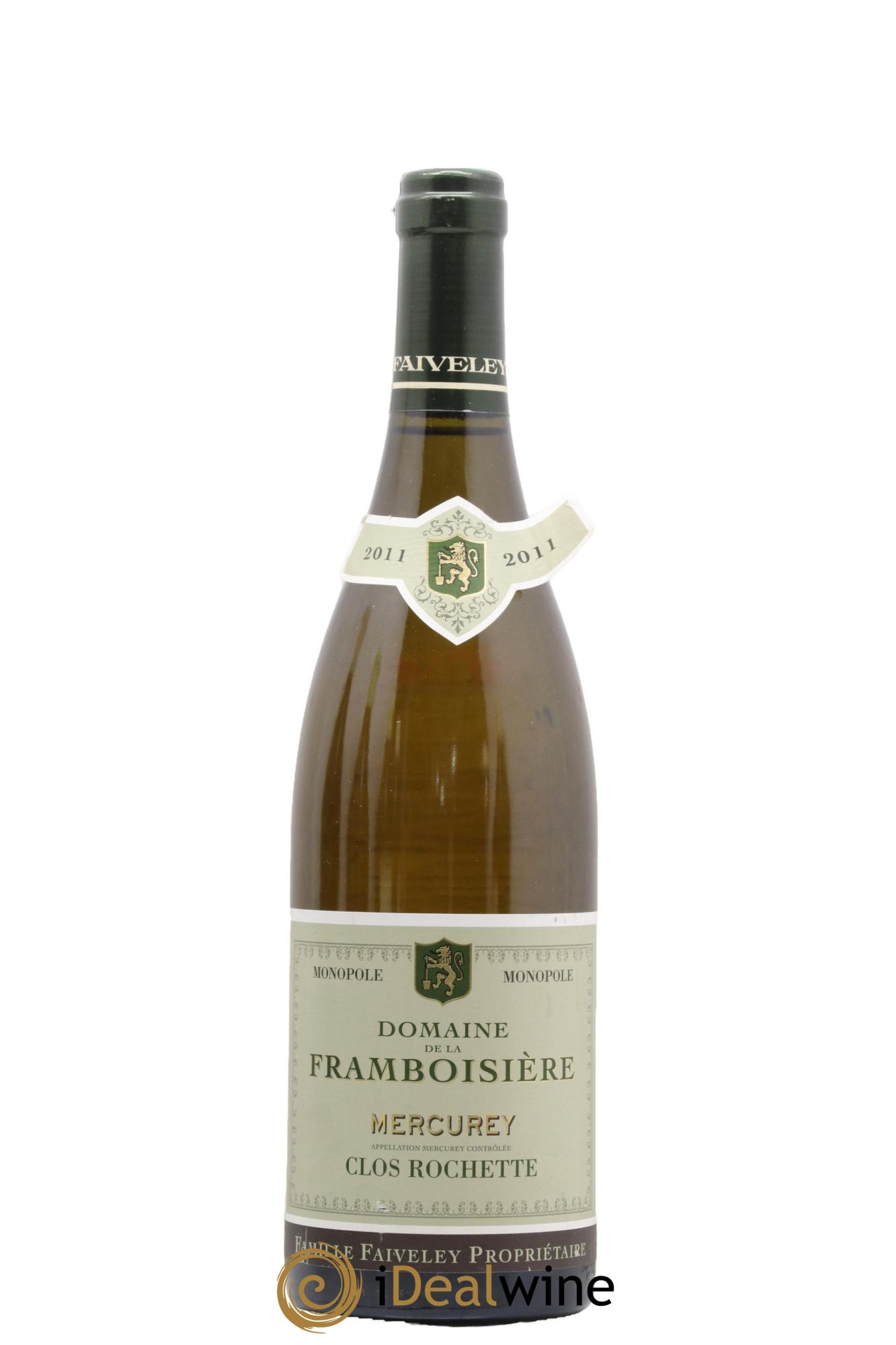 Mercurey Clos Rochette Faiveley 2011 - Lot of 1 bottle - 0