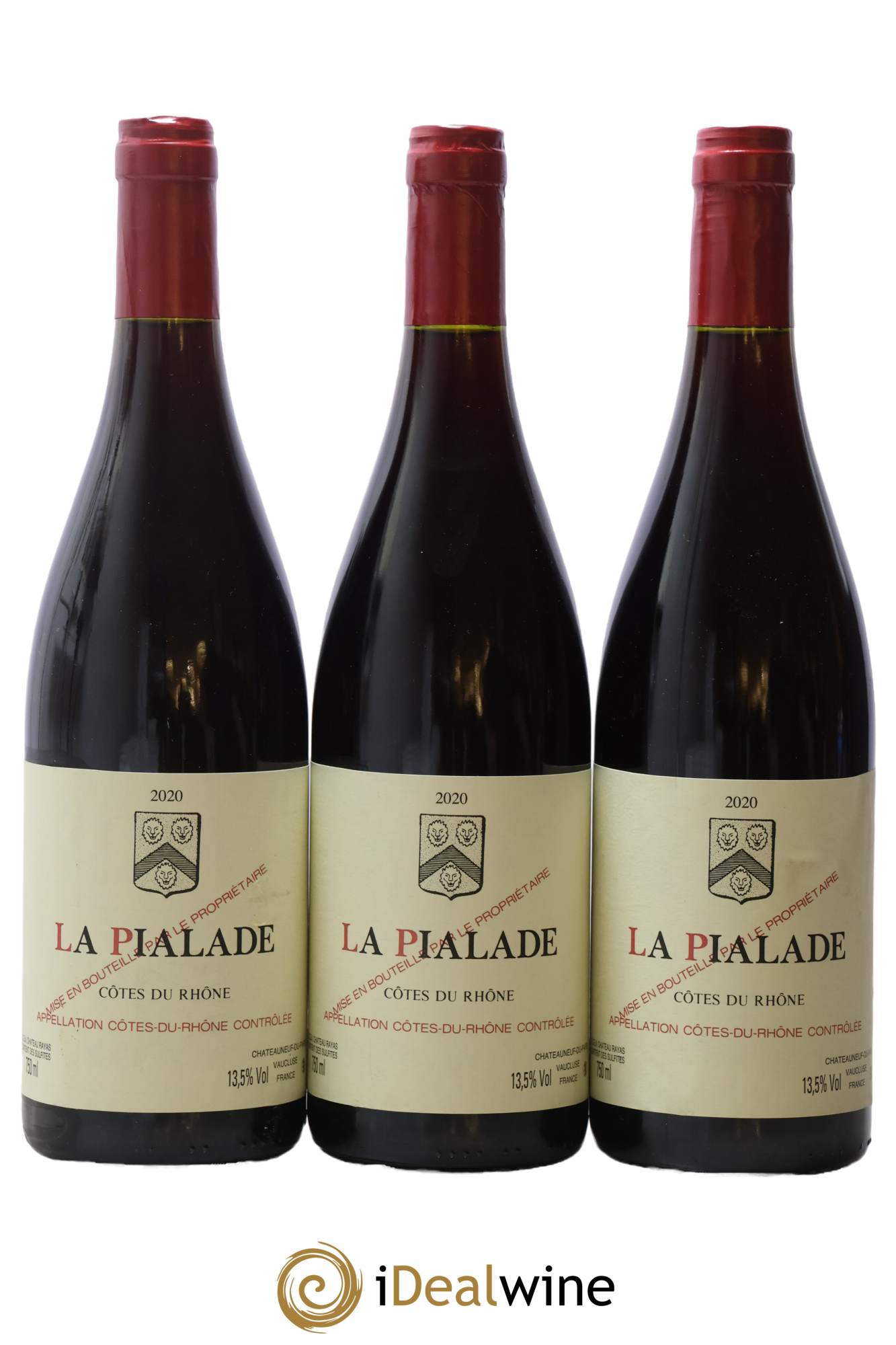 Côtes-du-Rhône La Pialade Emmanuel Reynaud 2020 - Lot de 3 bouteilles - 0