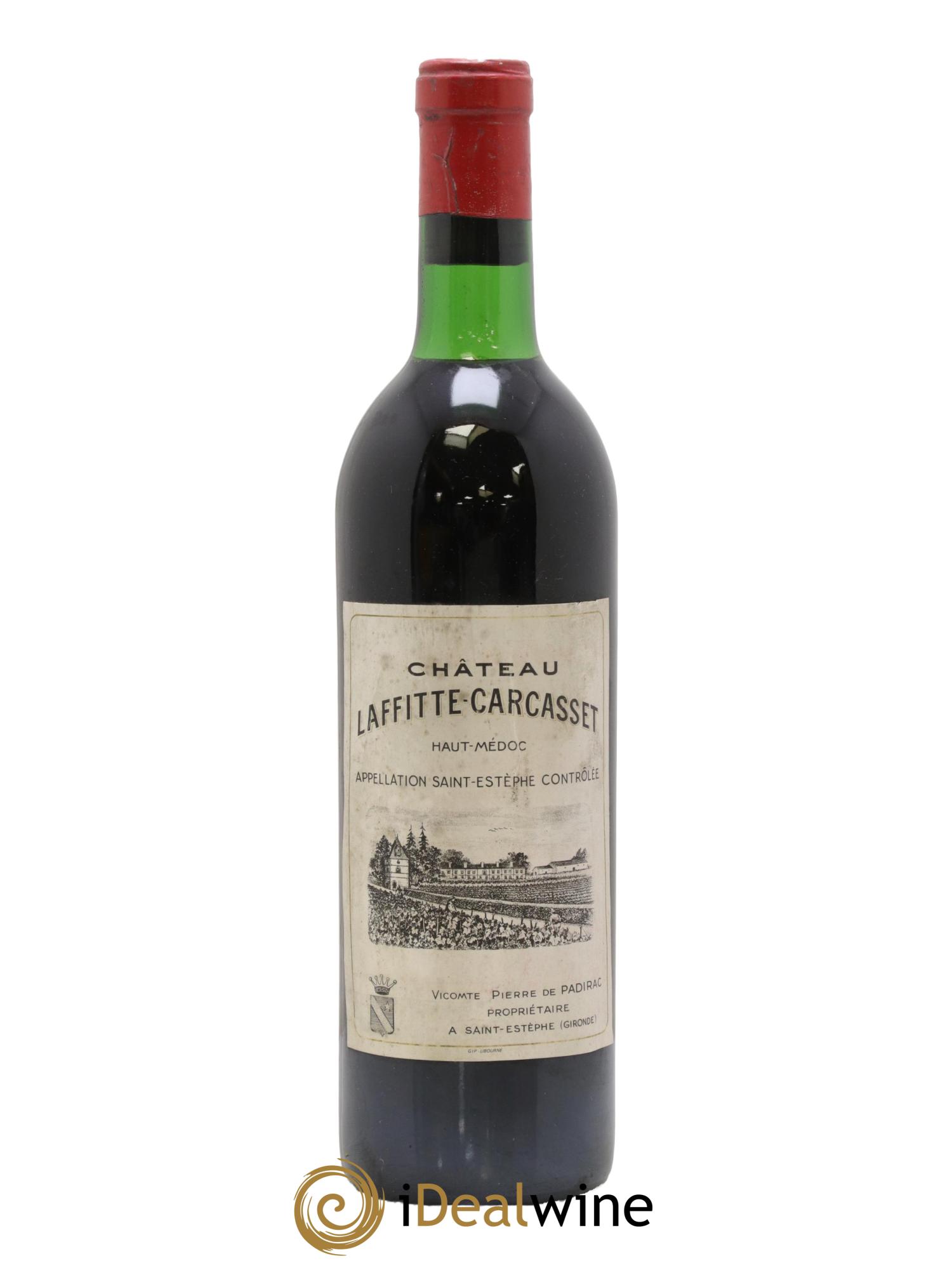 Château Laffitte Carcasset Cru Bourgeois Clos Des Porrets Monopole Henri Gouges 1970 - Lot of 1 bottle - 0