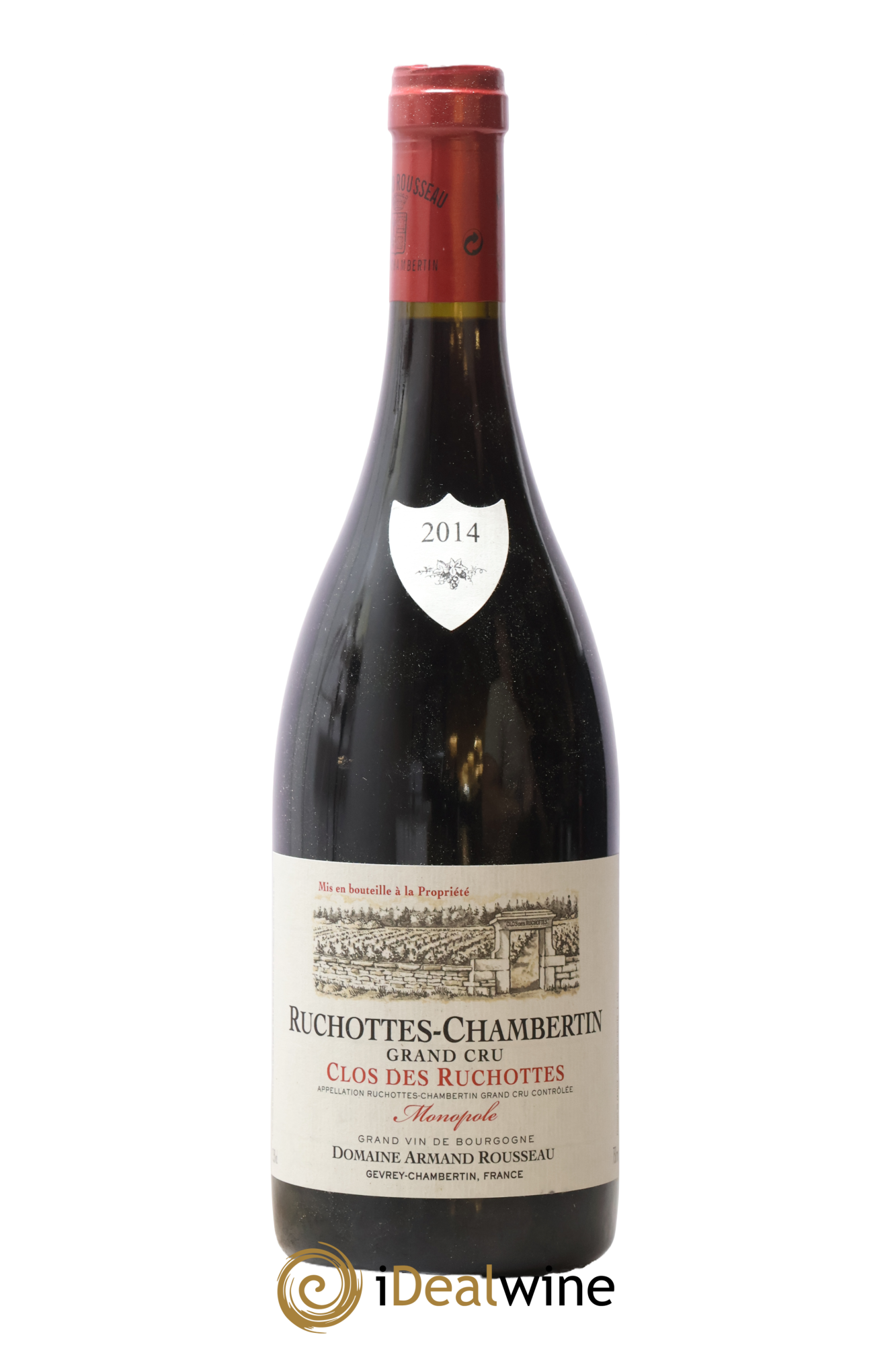 Ruchottes-Chambertin Grand Cru Clos des Ruchottes Armand Rousseau (Domaine) 2014 - Lot de 1 bouteille - 0