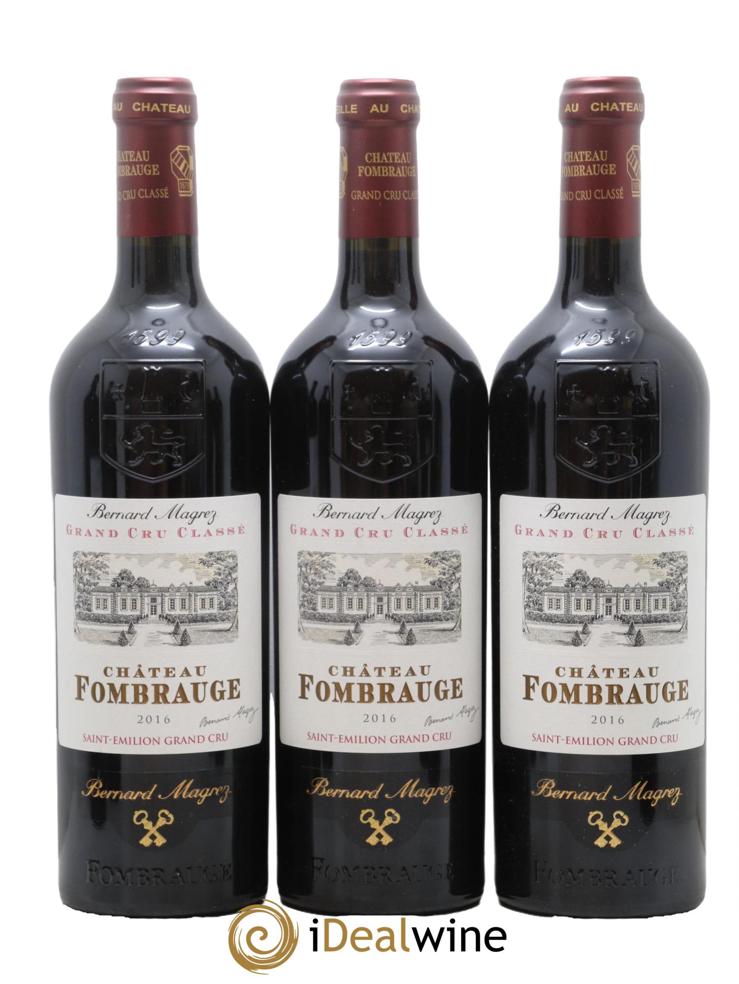 Château Fombrauge Grand Cru Classé  2016 - Lot of 12 bottles - 1