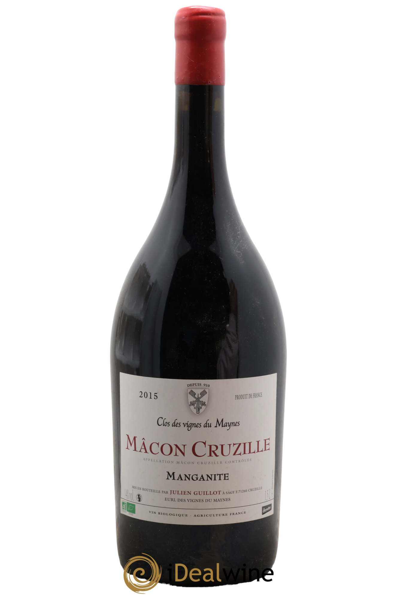 Mâcon-Cruzille Manganite Les Vignes du Maynes 2015 - Lot de 1 magnum - 0