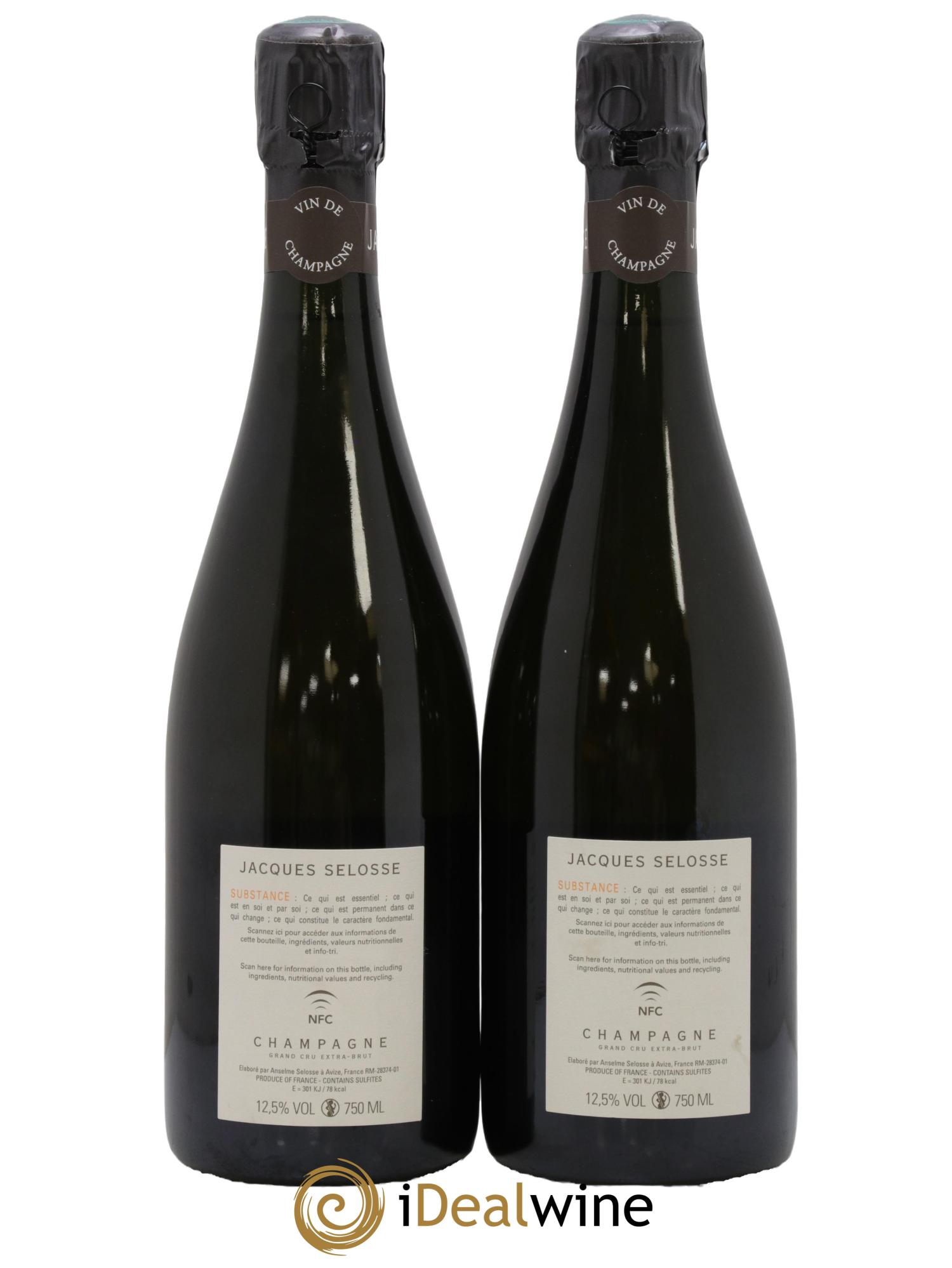 Substance Jacques Selosse - Lot of 2 bottles - 1