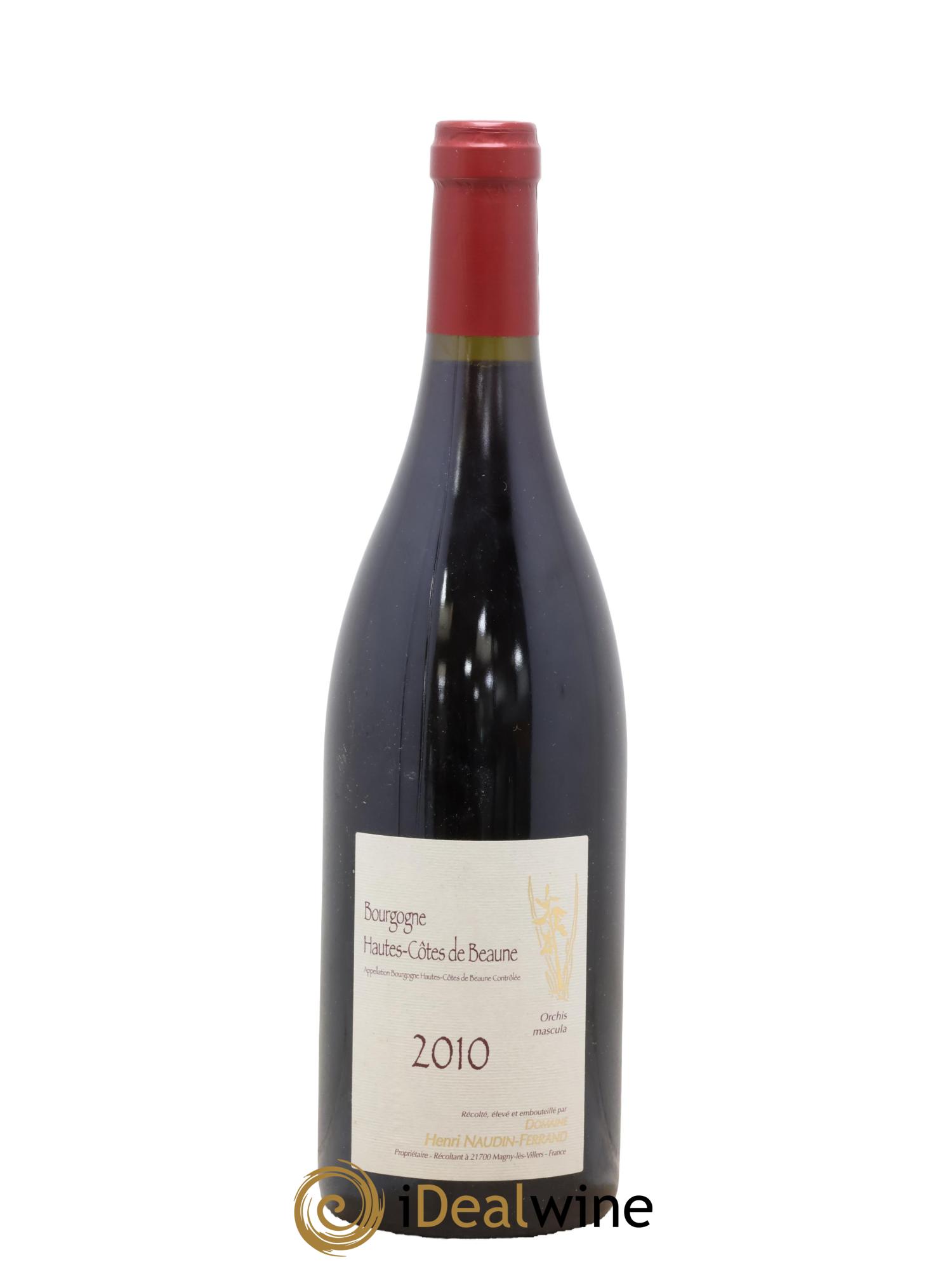 Hautes-Côtes de Beaune Orchis Mascula Naudin-Ferrand (Domaine) 2010 - Lot de 1 bouteille - 0