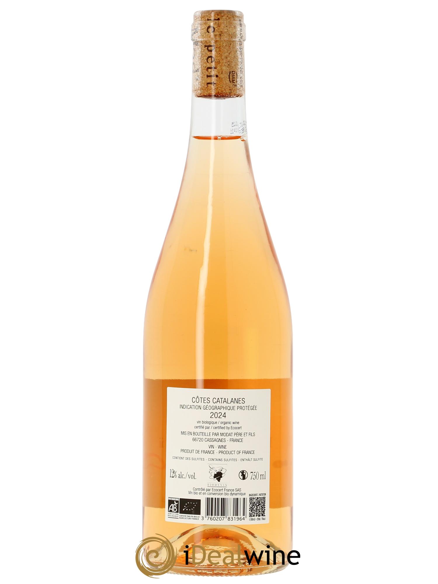 Côtes Catalanes Petit Modat'mour Modat  2024 - Lot de 1 bouteille - 1