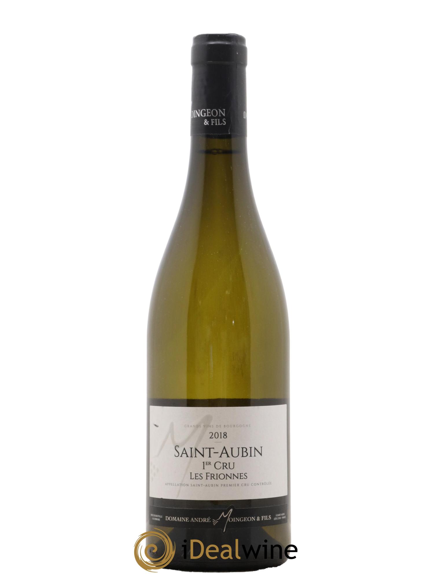 Saint-Aubin 1er Cru Les Frionnes Domaine Moingeon 2018 - Lot de 1 bouteille - 0