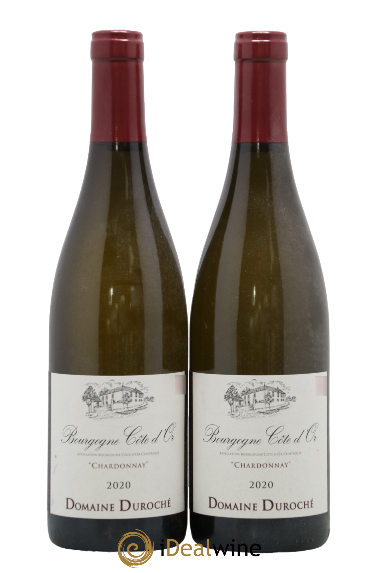 Bourgogne Cote d'Or Chardonnay Domaine Duroché 2020 - Posten von 2 Flaschen - 0