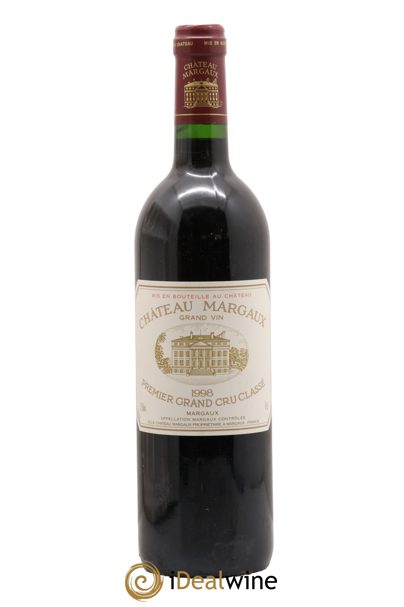 Château Margaux 1er Grand Cru Classé 1998 - Posten von 1 Flasche - 0